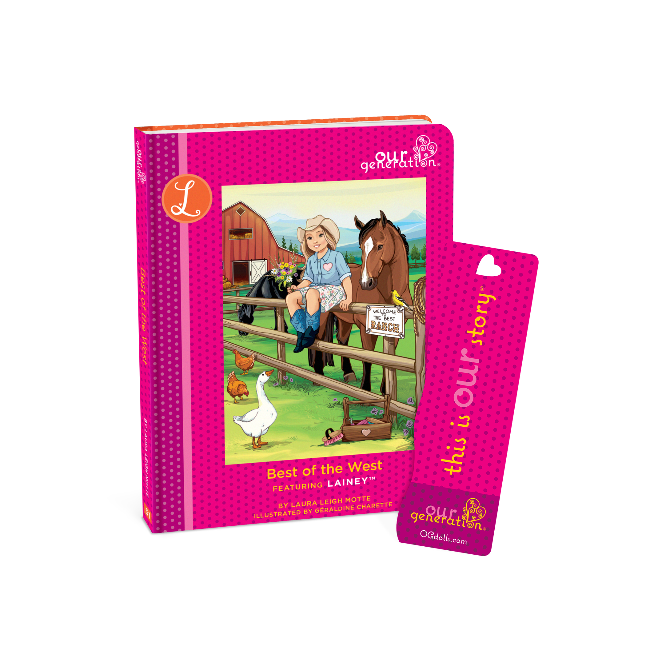 Our Generation 18-inch Doll Lainey & Accessories