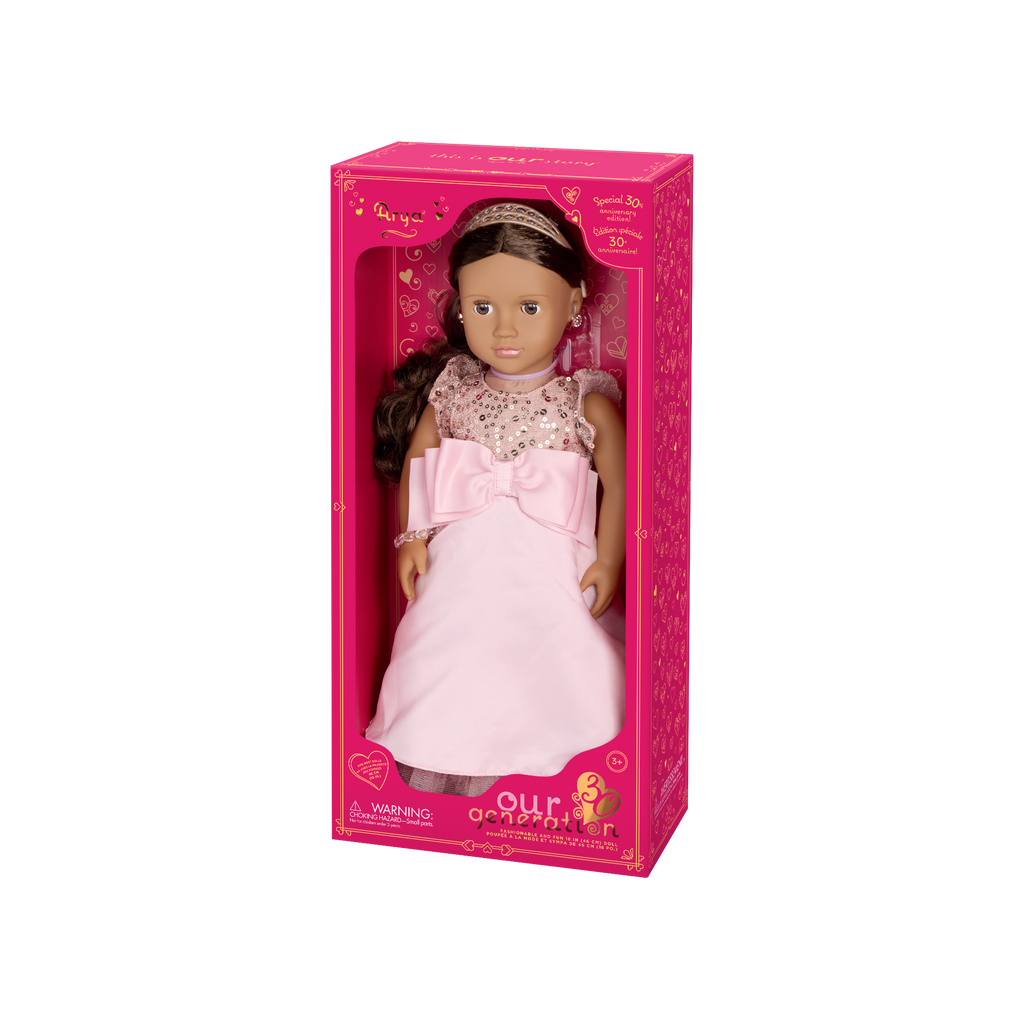Our Generation Special Edition 30th Anniversary Collectible Doll Arya