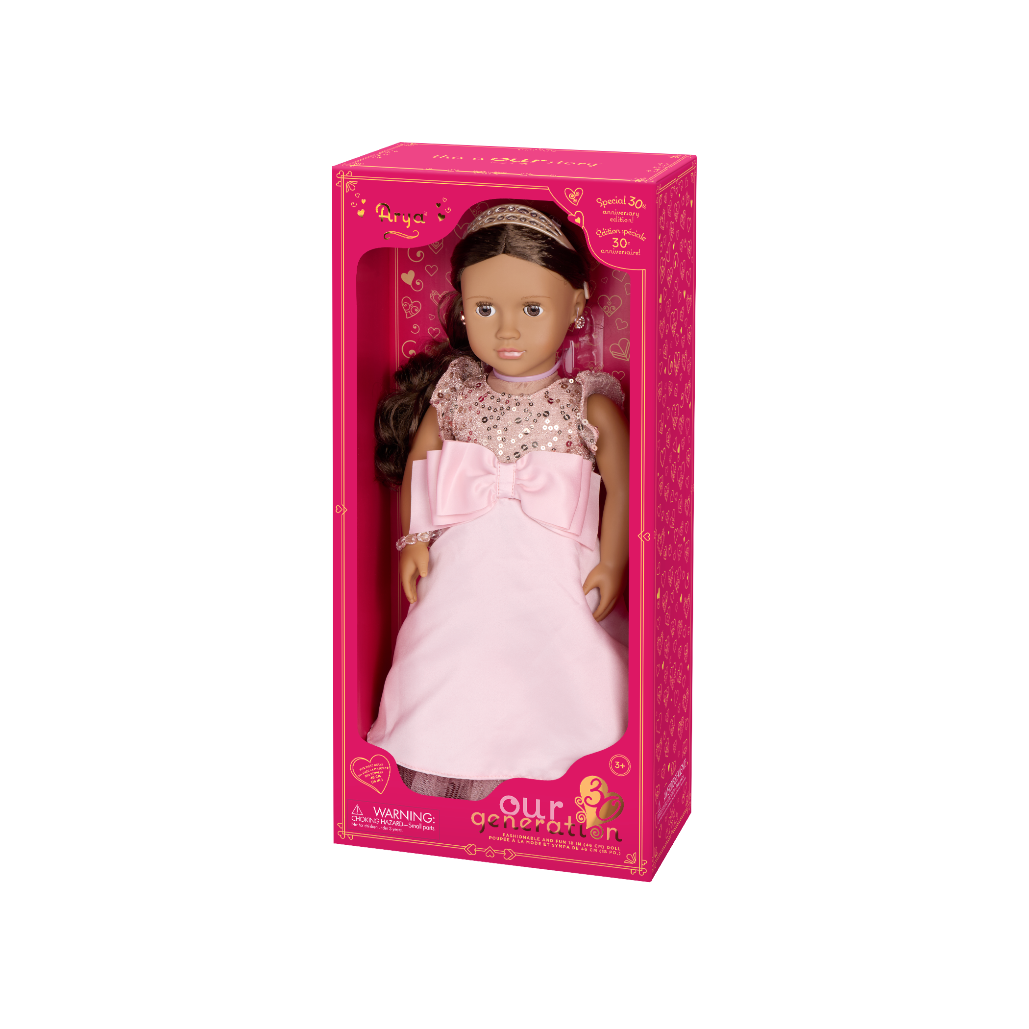 Our Generation Special Edition 30th Anniversary Collectible Doll Arya