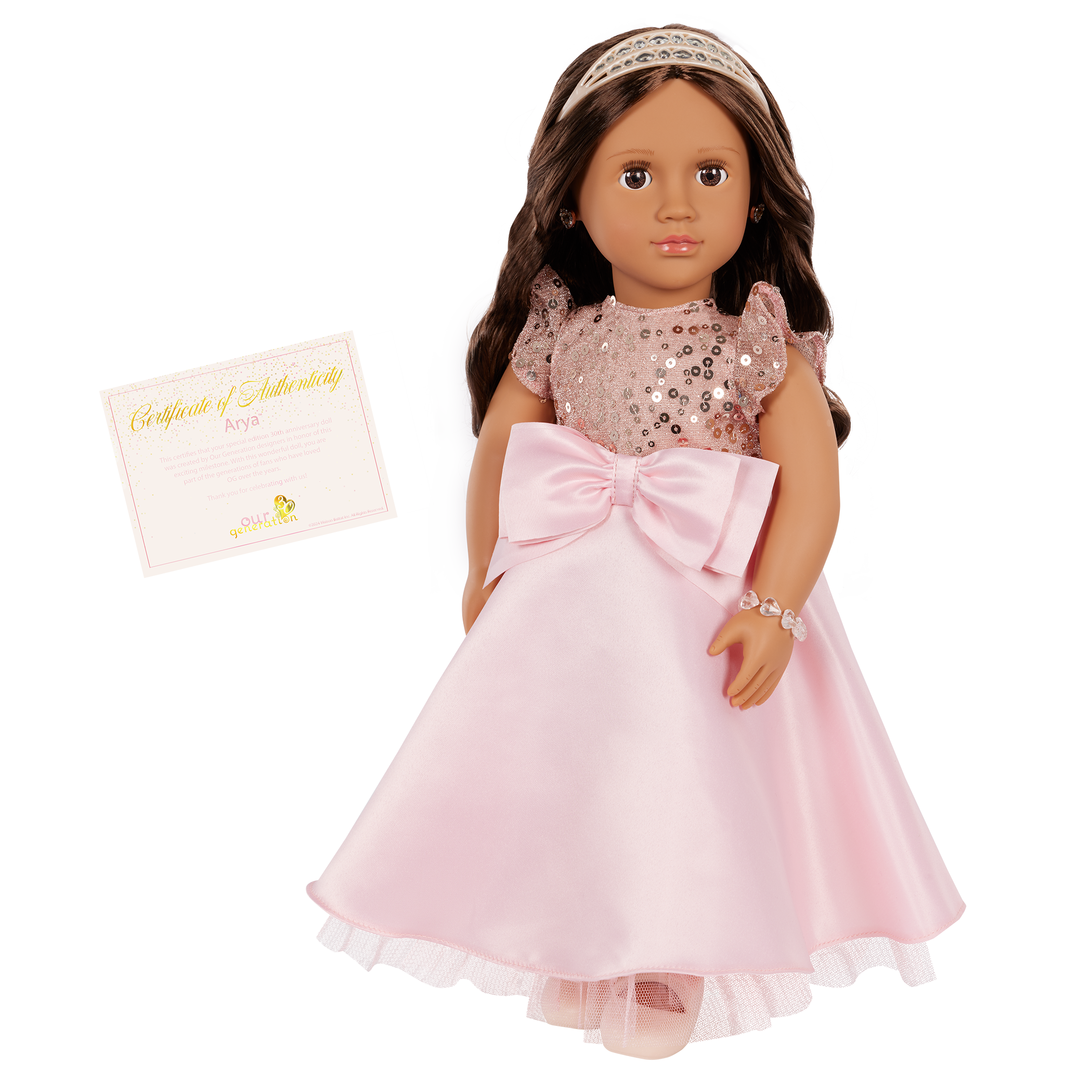 Our Generation Special Edition 30th Anniversary Collectible Doll Arya