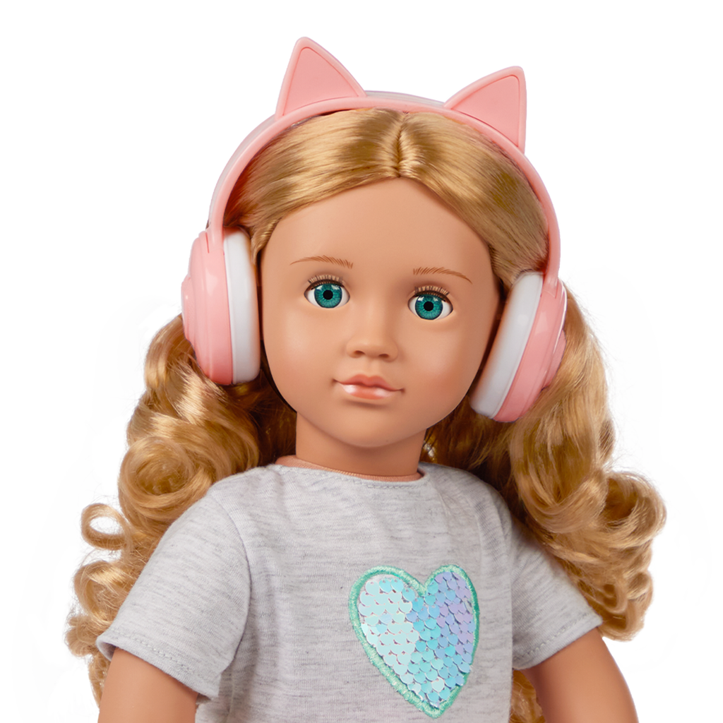 Our Generation 18-inch Doll Linzi & Travel Accessories