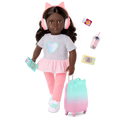 Our Generation 18-inch Doll Kezia & Travel Accessories