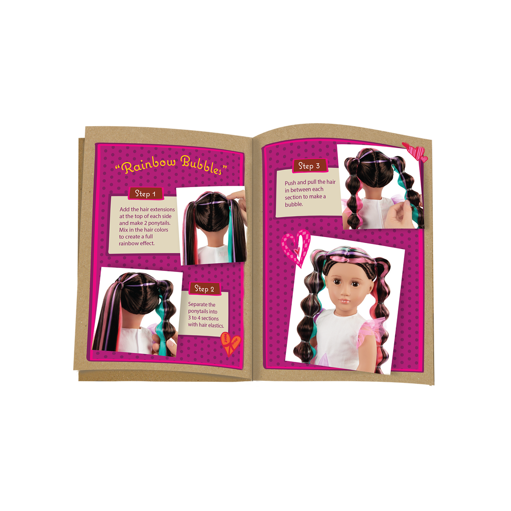 Our Generation 18-inch Rainbow Hair Grow Doll Tina