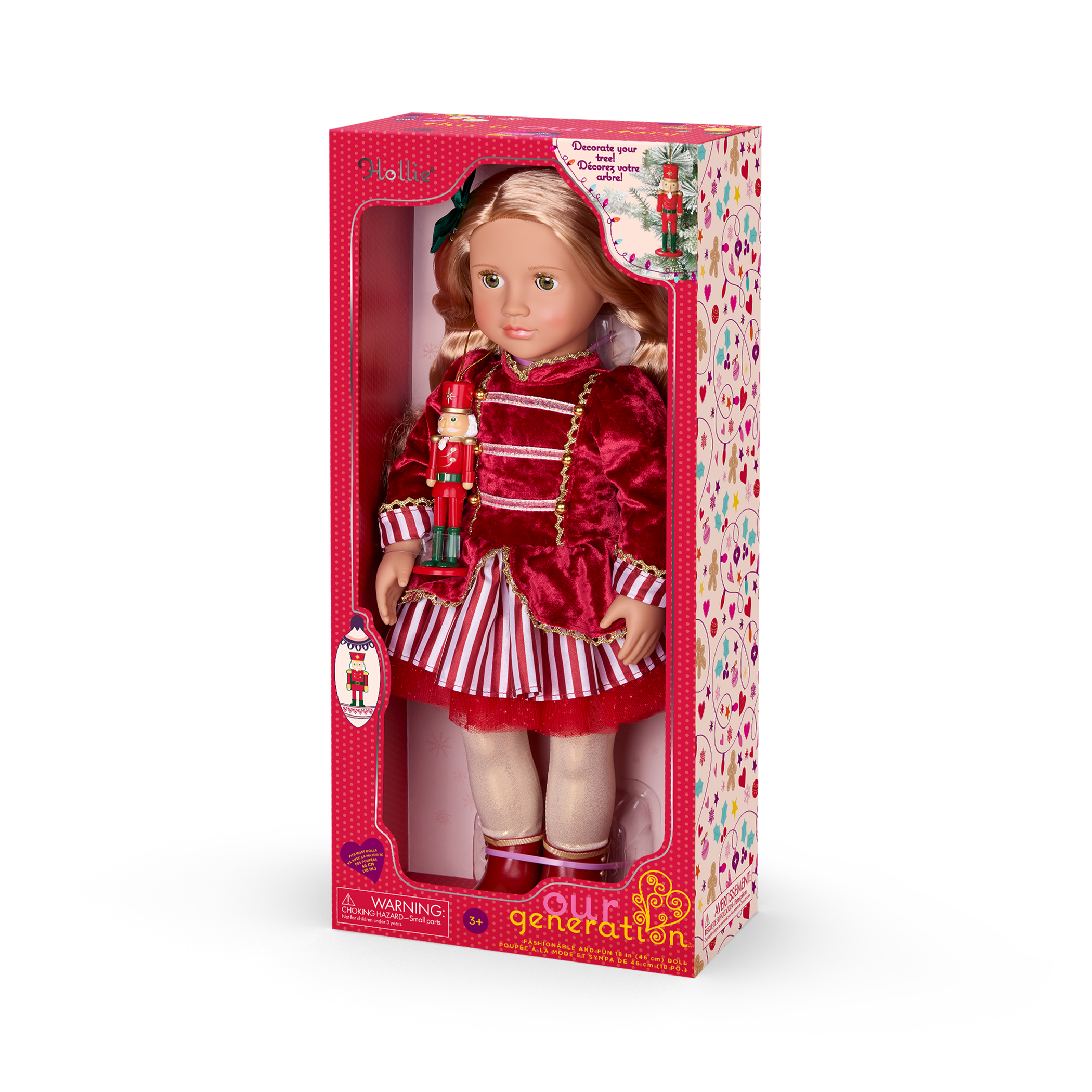 Our Generation 18-inch Holiday Doll Hollie