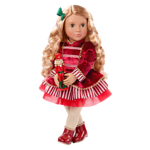Our Generation 18-inch Holiday Doll Hollie