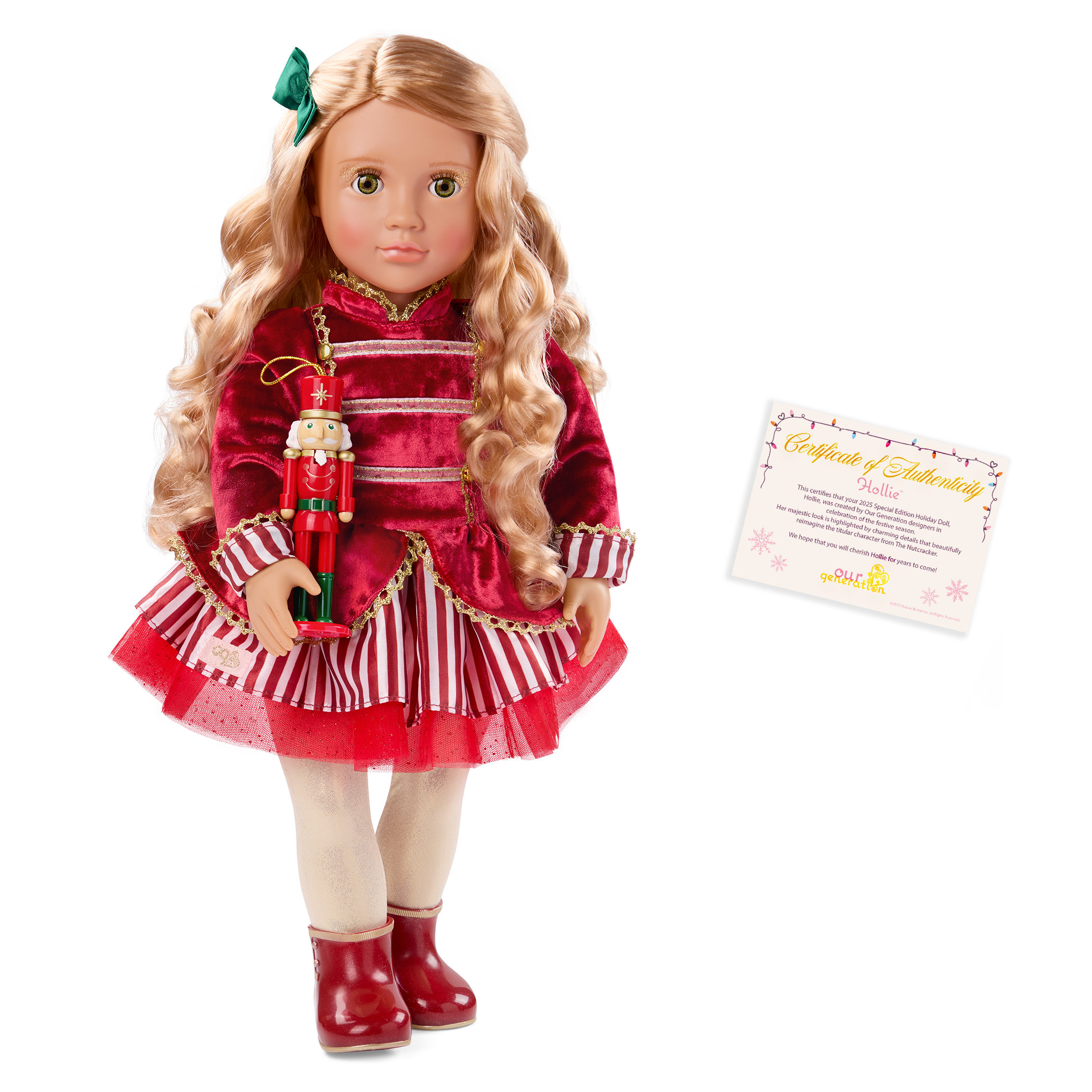 Our Generation 18-inch Holiday Doll Hollie