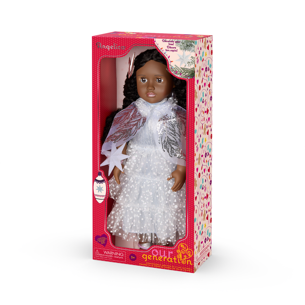 Our Generation 18-inch Holiday Doll Angelica