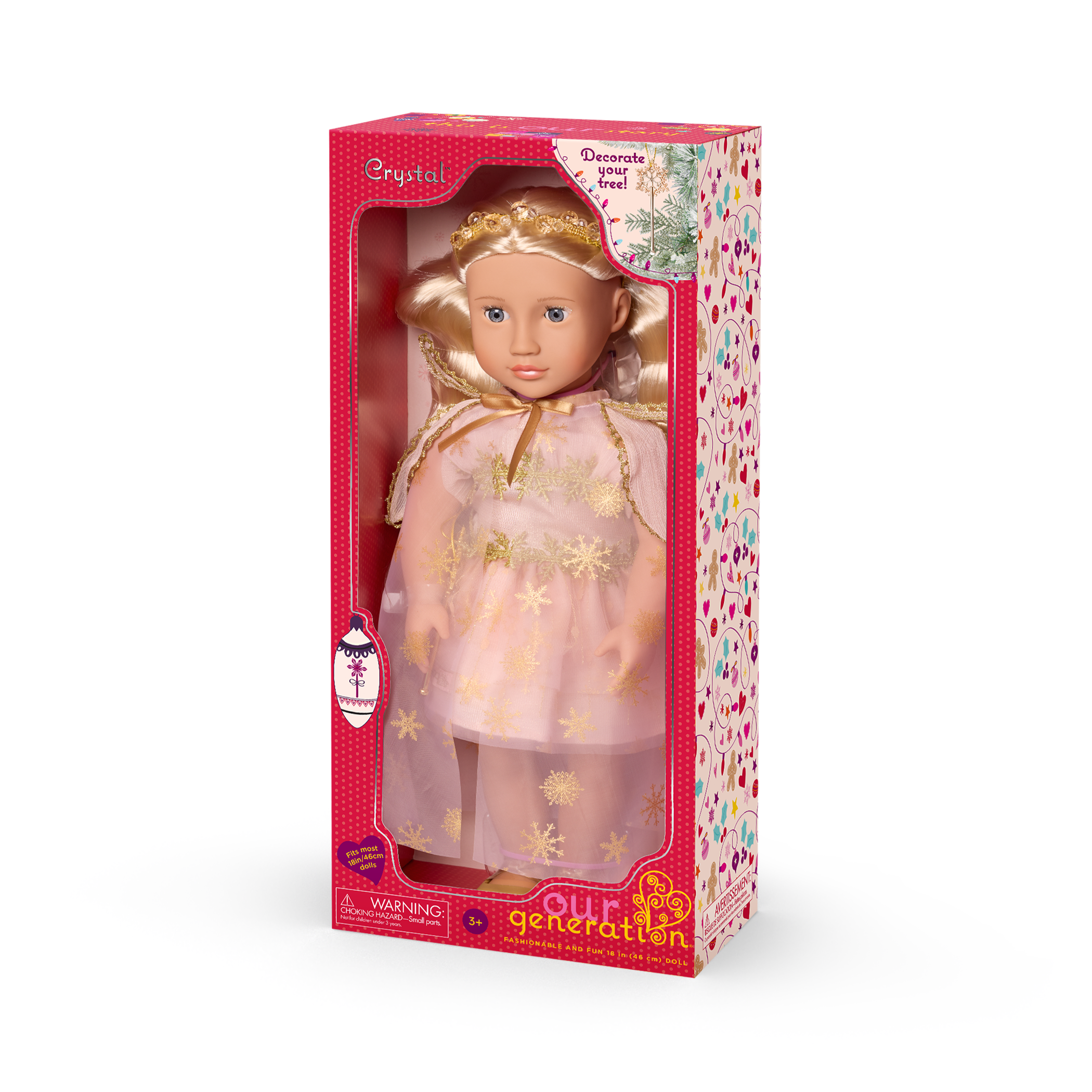 Our Generation 18-inch Doll Snowflake Fairy Crystal