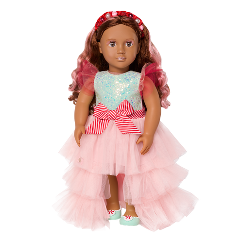 Our Generation 18-inch Holiday Doll Candie