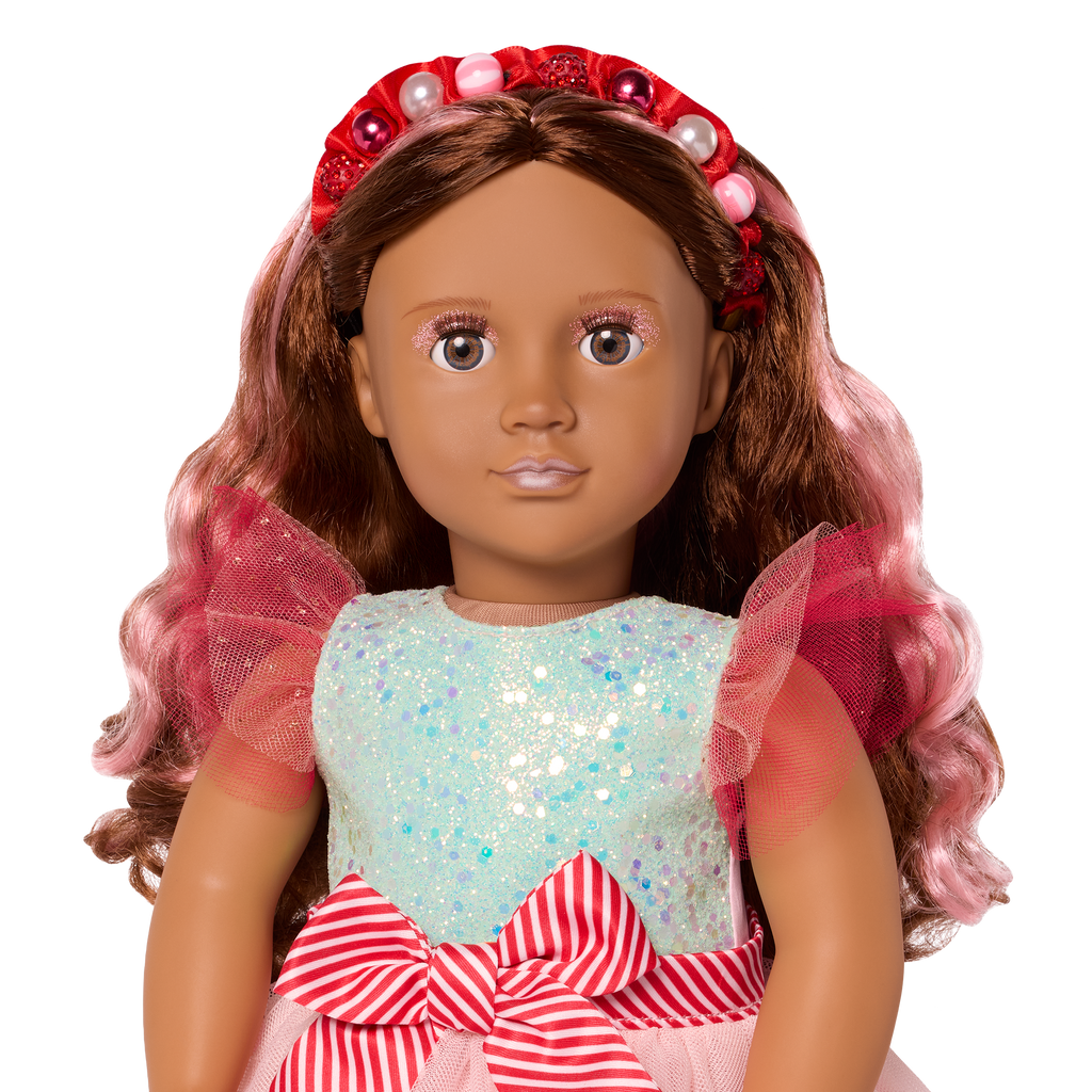 Our Generation 18-inch Holiday Doll Candie