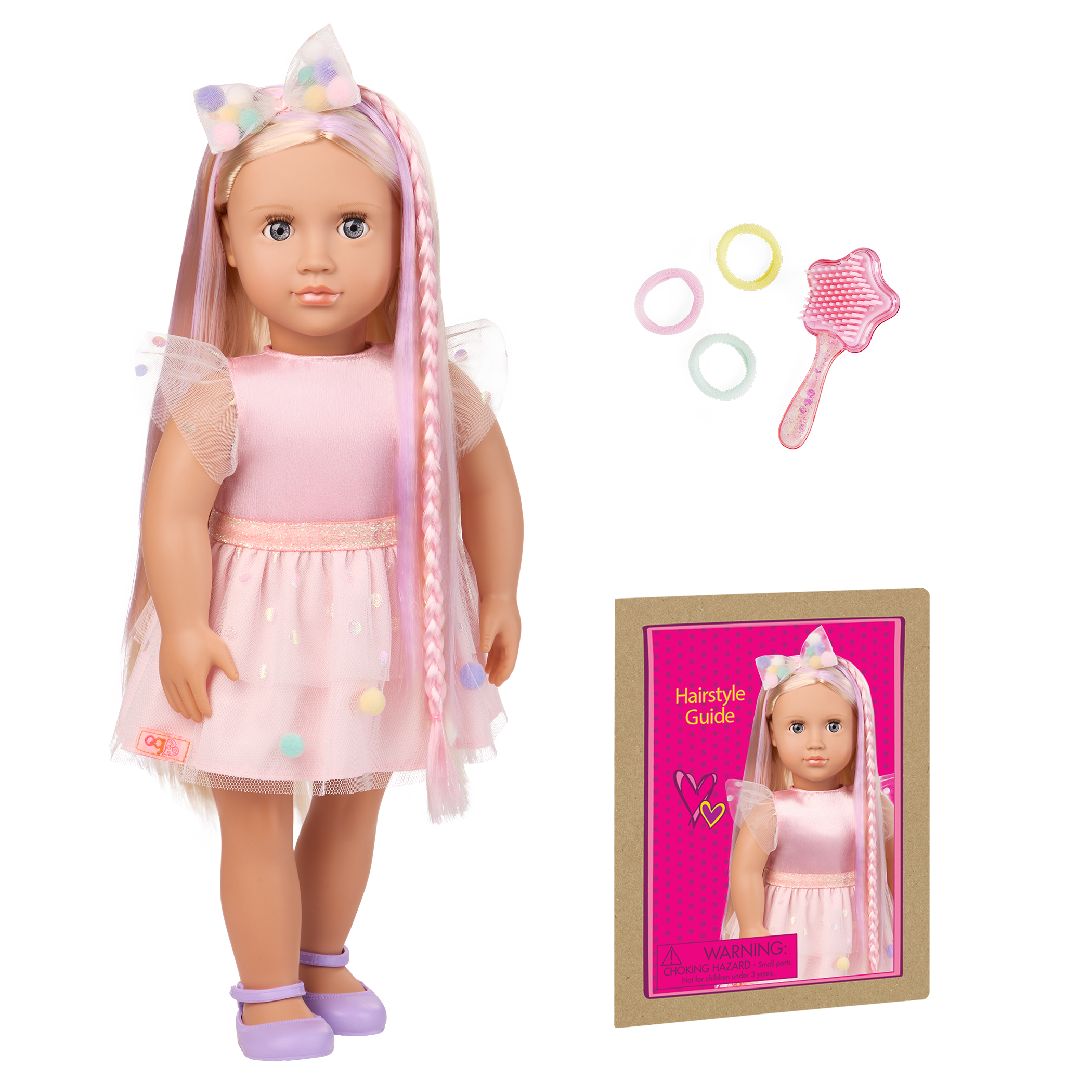 Our Generation 18-inch Hair Grow Doll Amara
