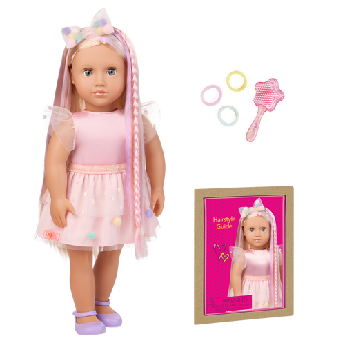 Our Generation 18-inch Hair Grow Doll Amara