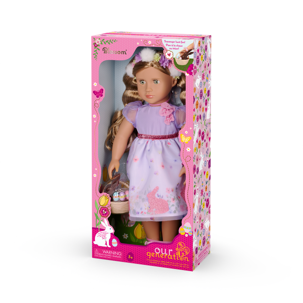 Our Generation 18-inch Easter Doll Blossom
