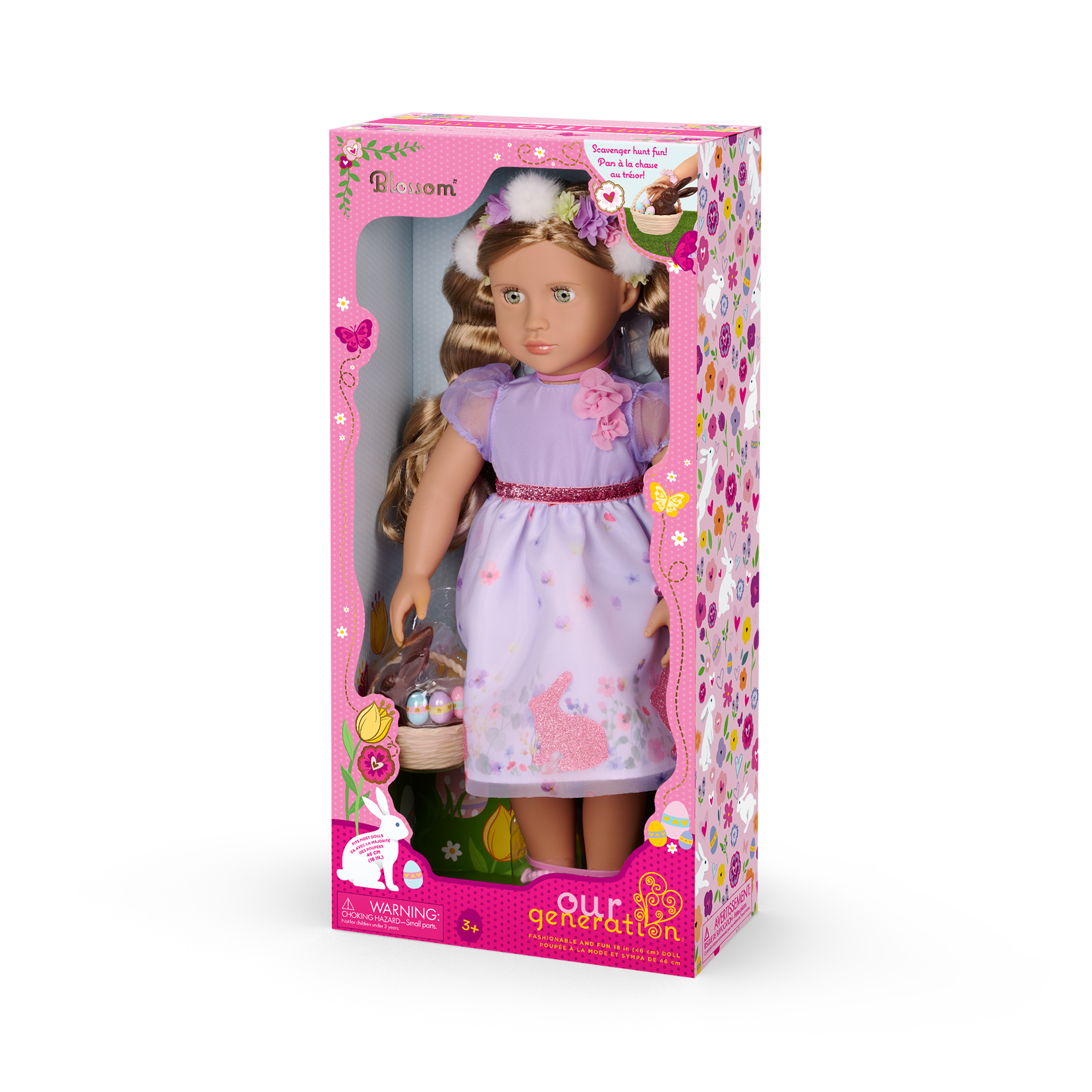Our Generation 18-inch Easter Doll Blossom