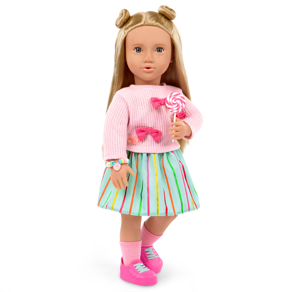 Our Generation Posable 18-inch Doll Kat & Accessories