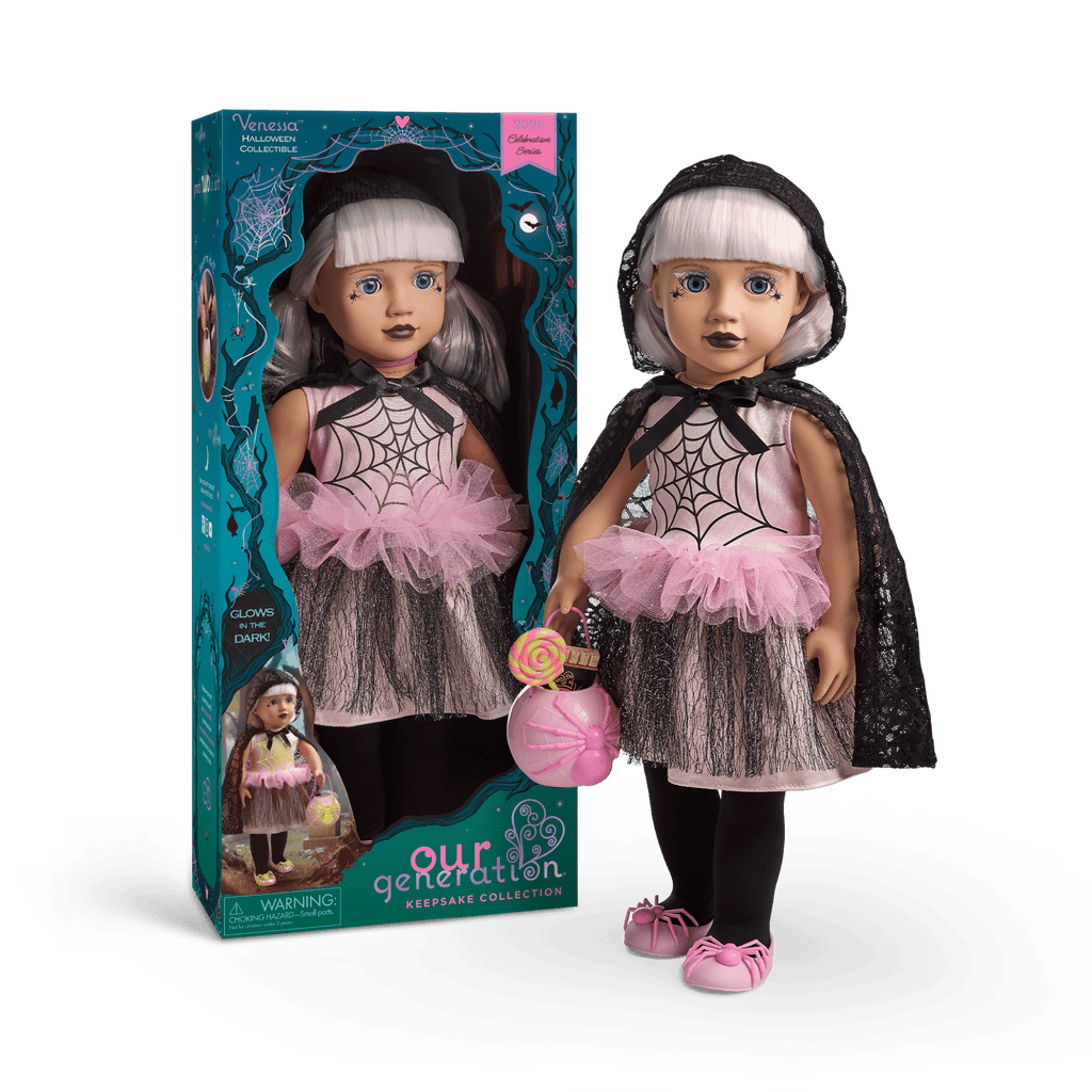 Our Generation 18-inch Doll Venessa Halloween Collectible