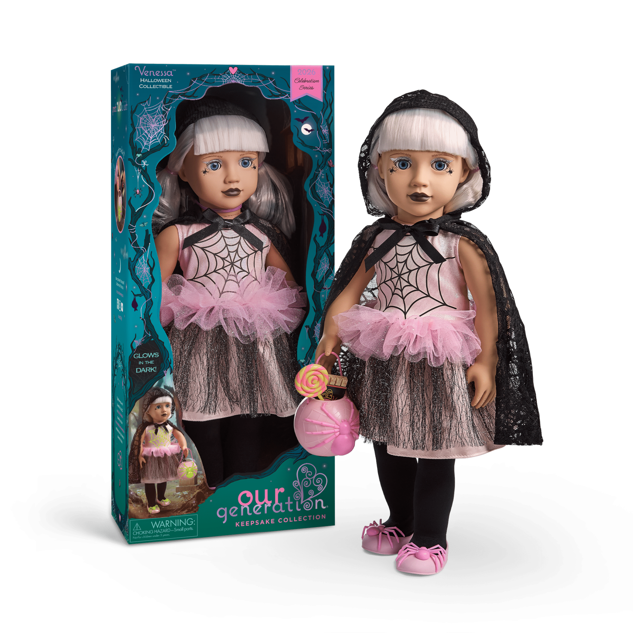 Our Generation 18-inch Doll Venessa Halloween Collectible