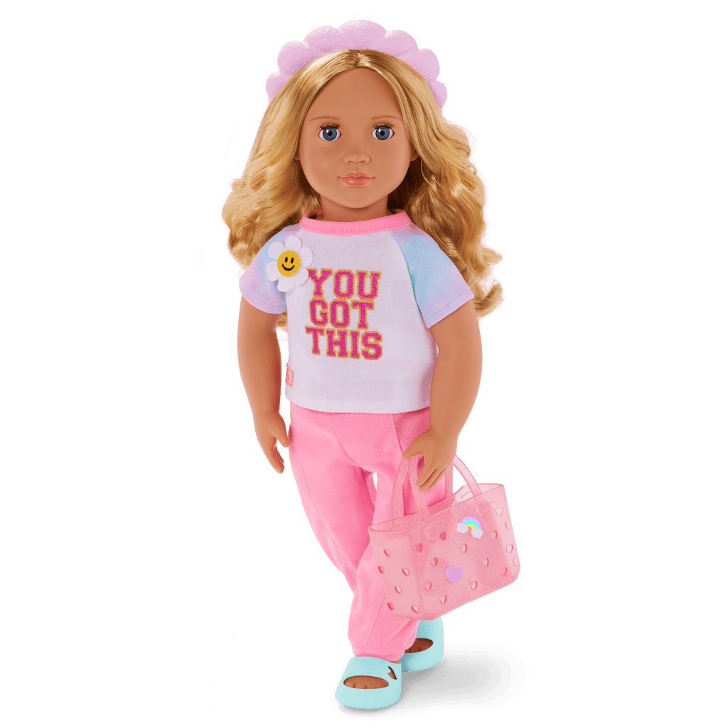 Our Generation 18-inch Doll Aliza & Storybook Set