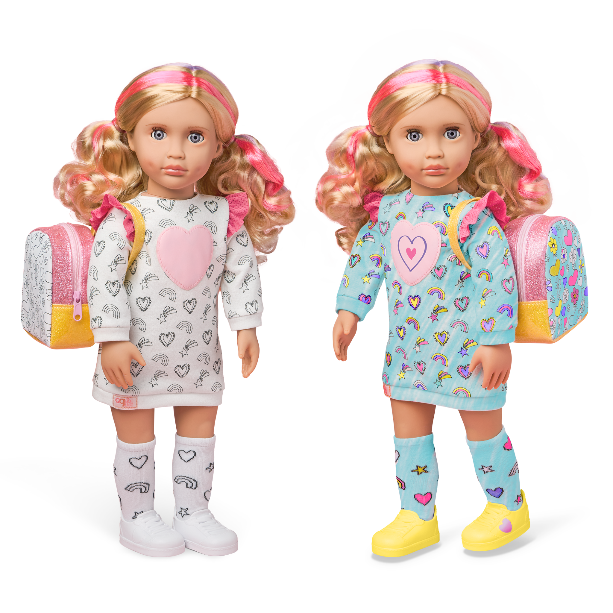 Our Generation 18-inch Doll Aya Color Me Fabulous