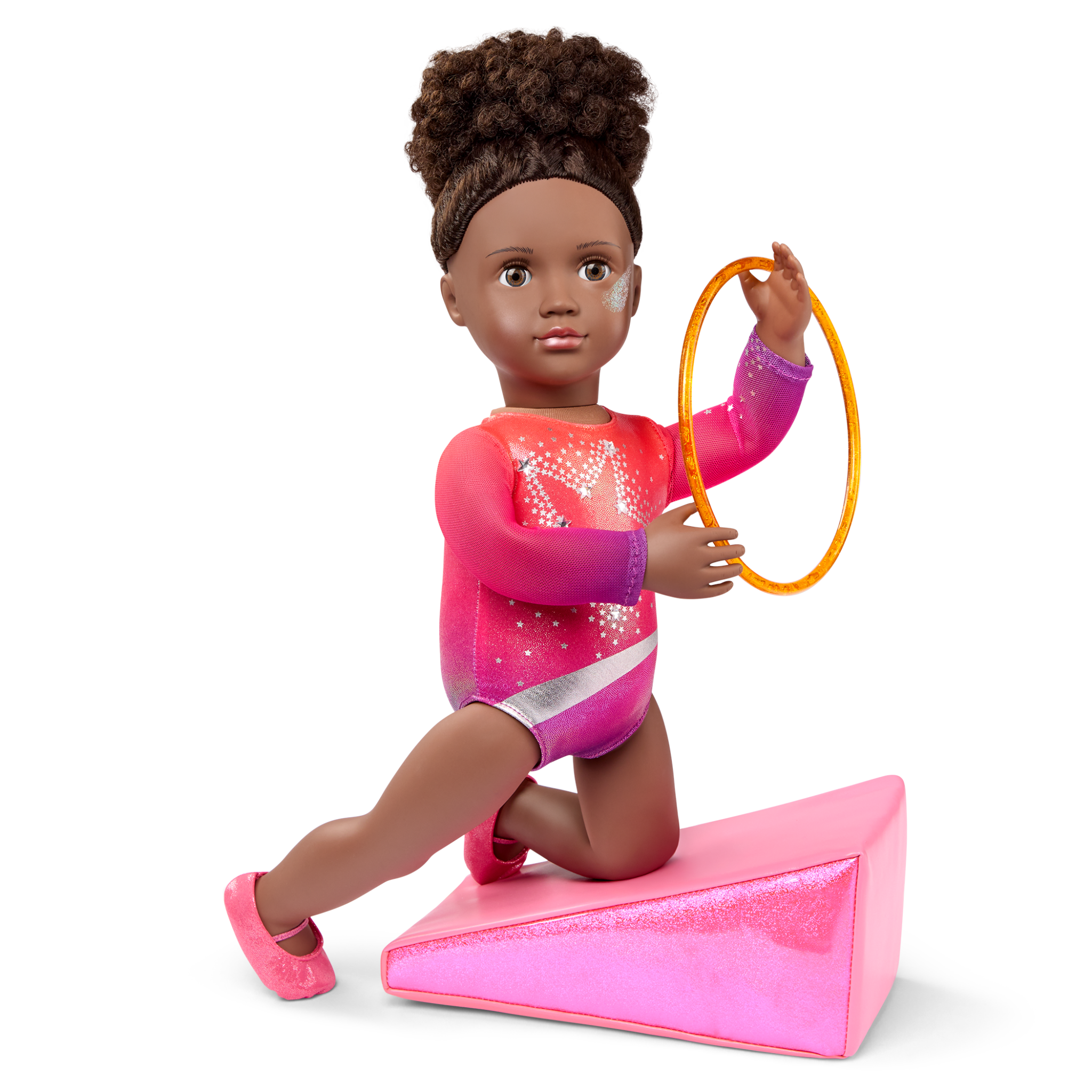 Our Generation 18-inch Gymnastics Doll Janna