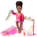 Our Generation 18-inch Gymnastics Doll Janna