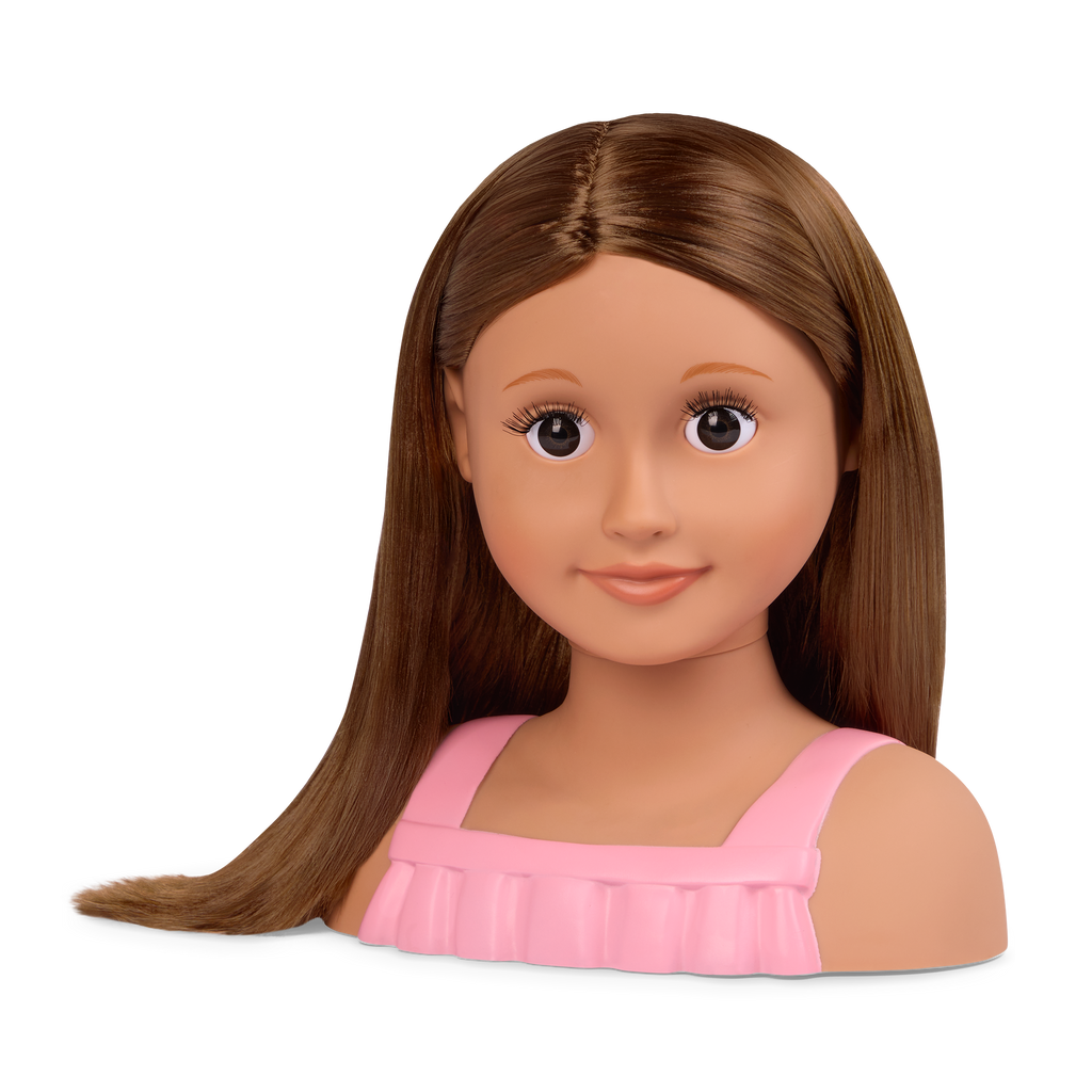 Our Generation Fab & Fun Styling Doll Head Talia