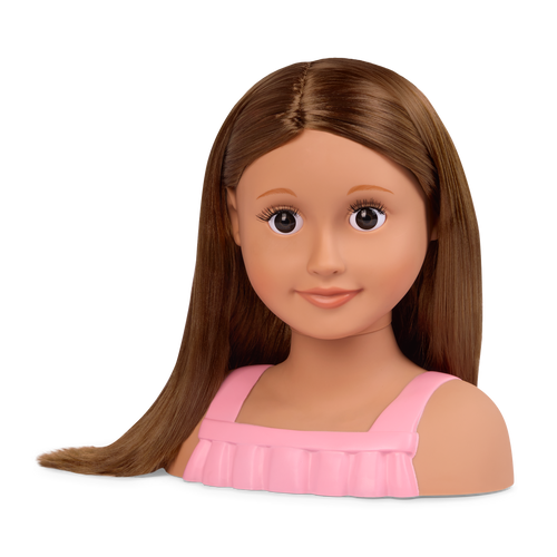 Our Generation Fab & Fun Styling Doll Head Talia