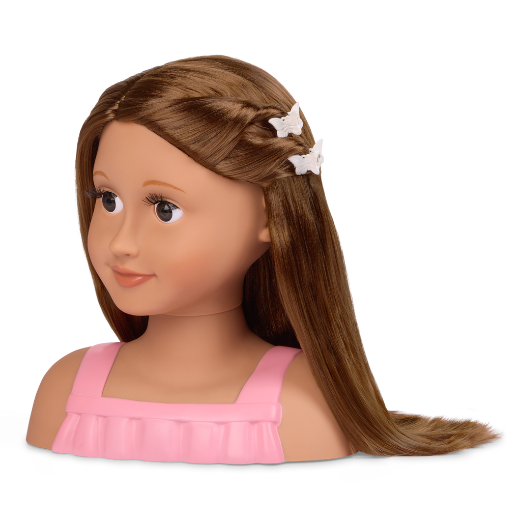 Our Generation Fab & Fun Styling Doll Head Talia