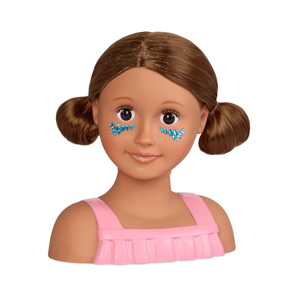 Our Generation Fab & Fun Styling Doll Head Talia