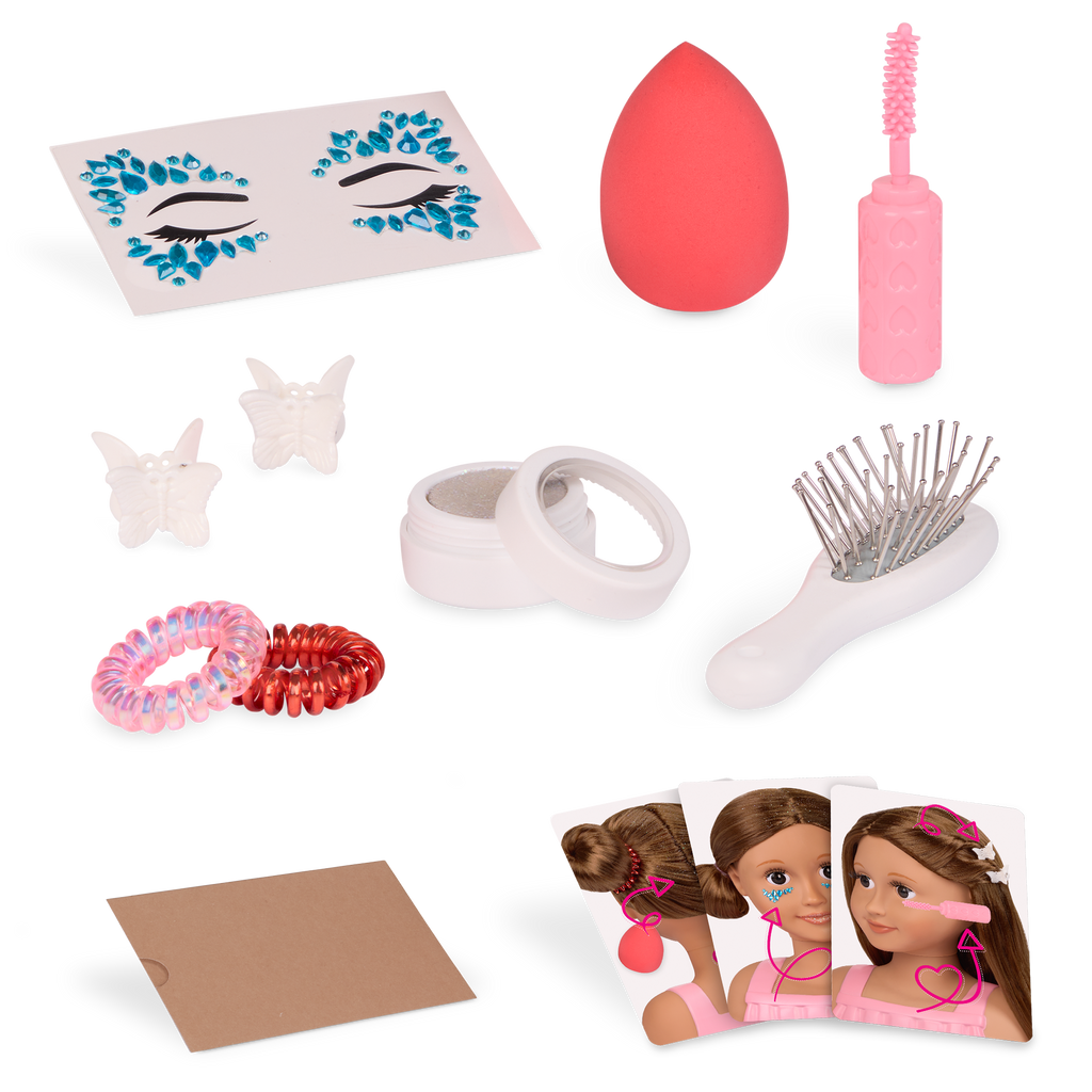 Our Generation Fab & Fun Styling Doll Head Talia