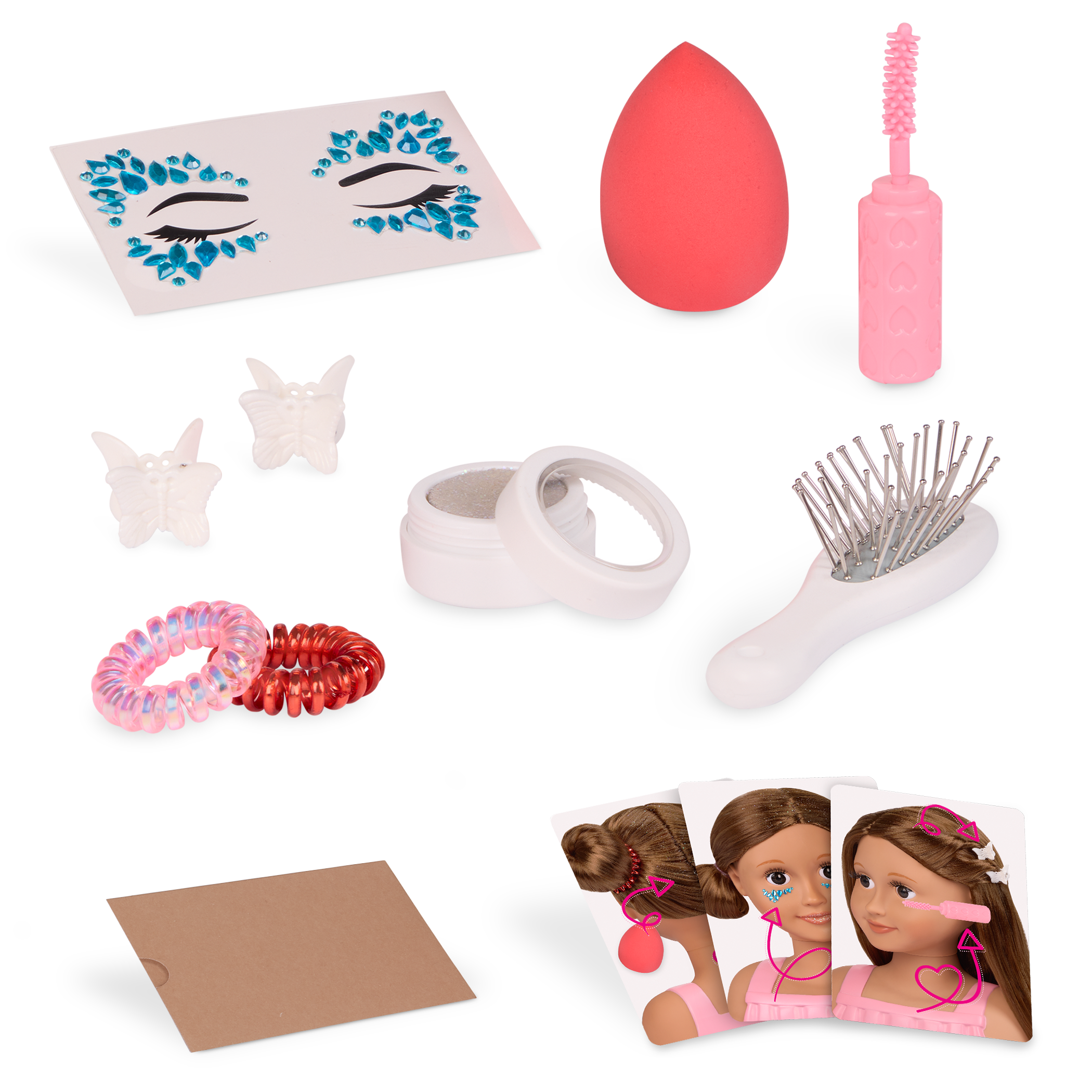 Our Generation Fab & Fun Styling Doll Head Talia