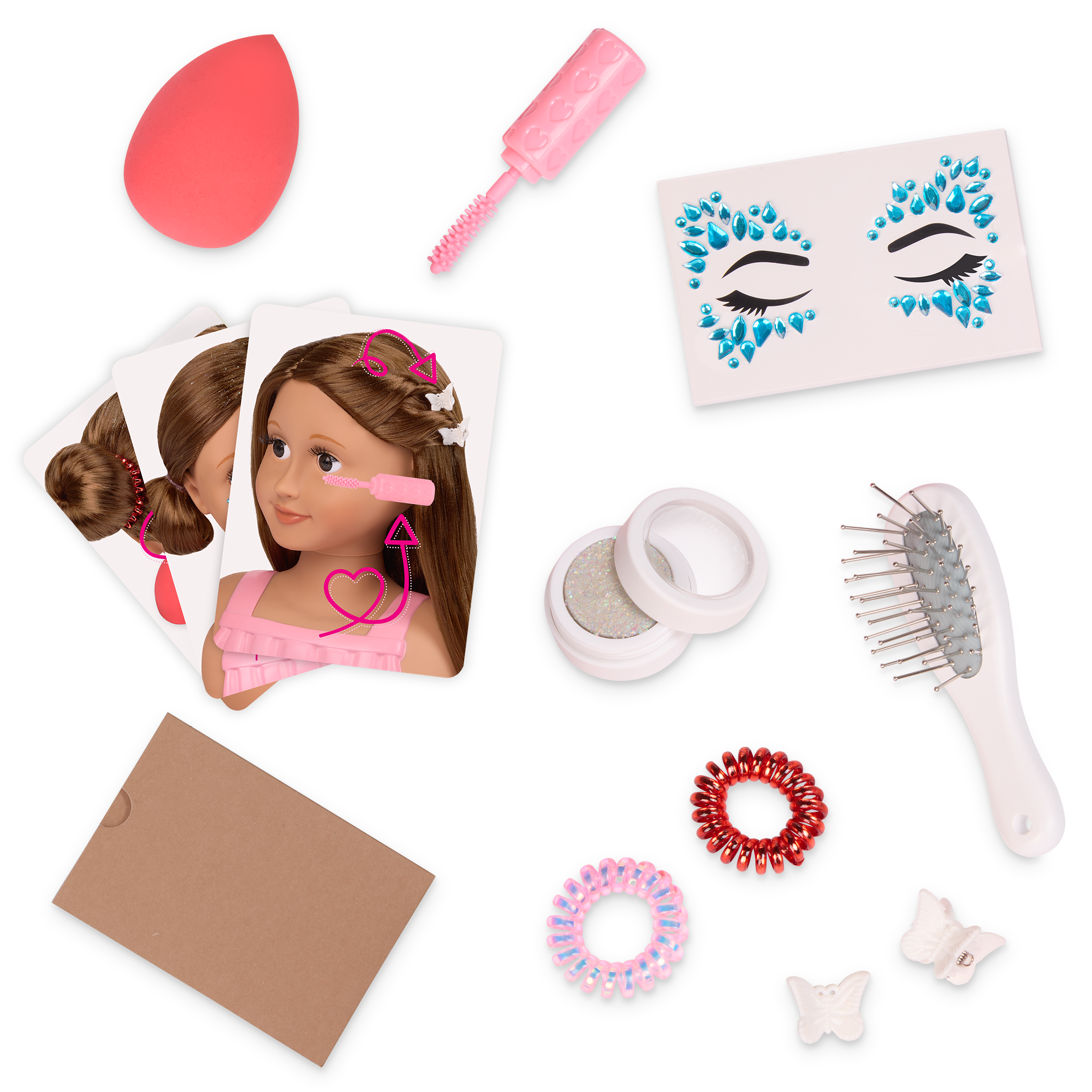 Our Generation Fab & Fun Styling Doll Head Talia