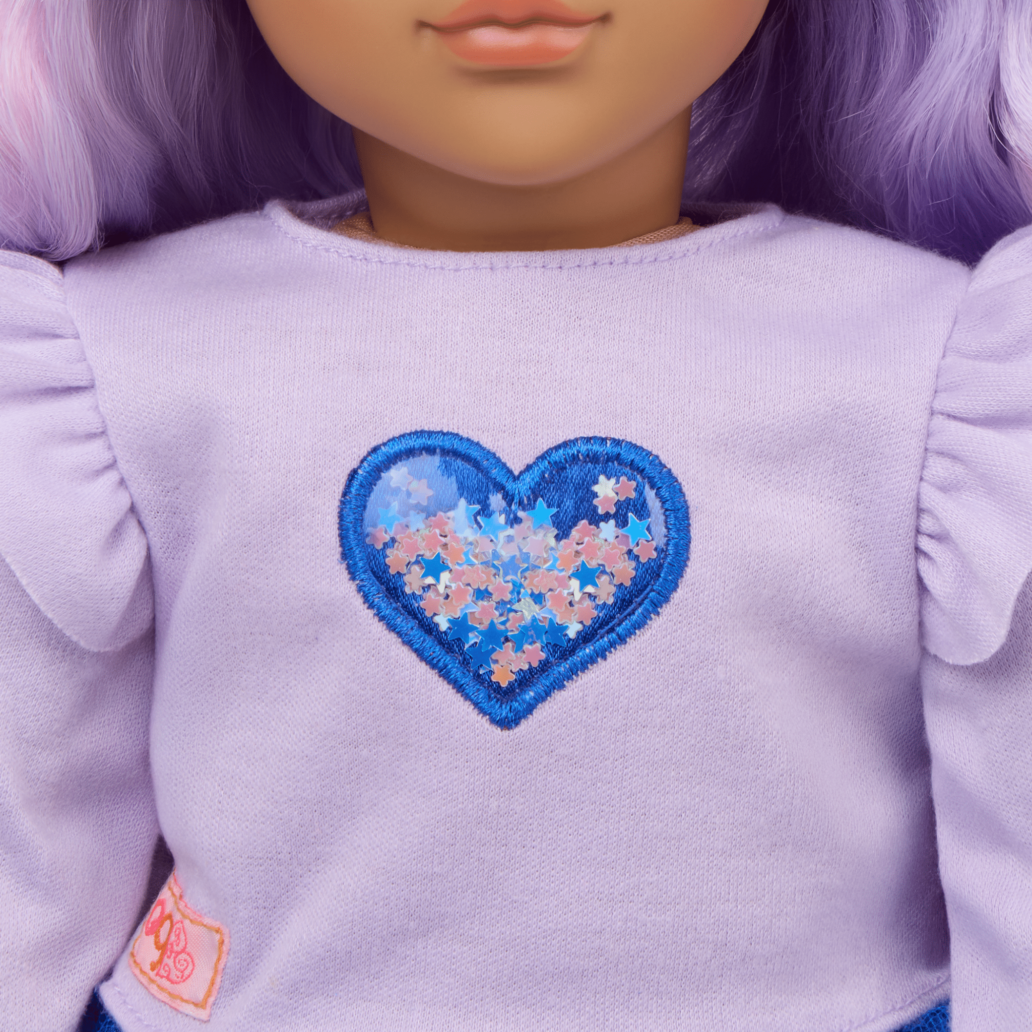 Our Generation 18-inch Doll Violeta Purple Hair