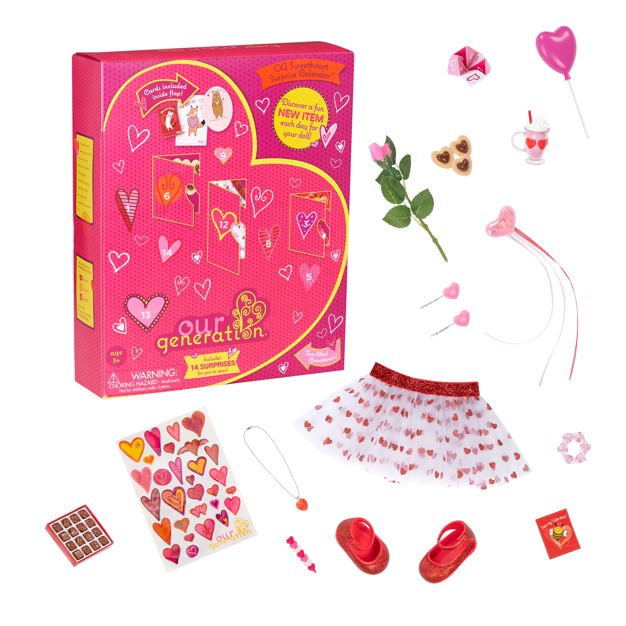 Sweetheart Surprise | Doll Advent Calendar | Our Generation
