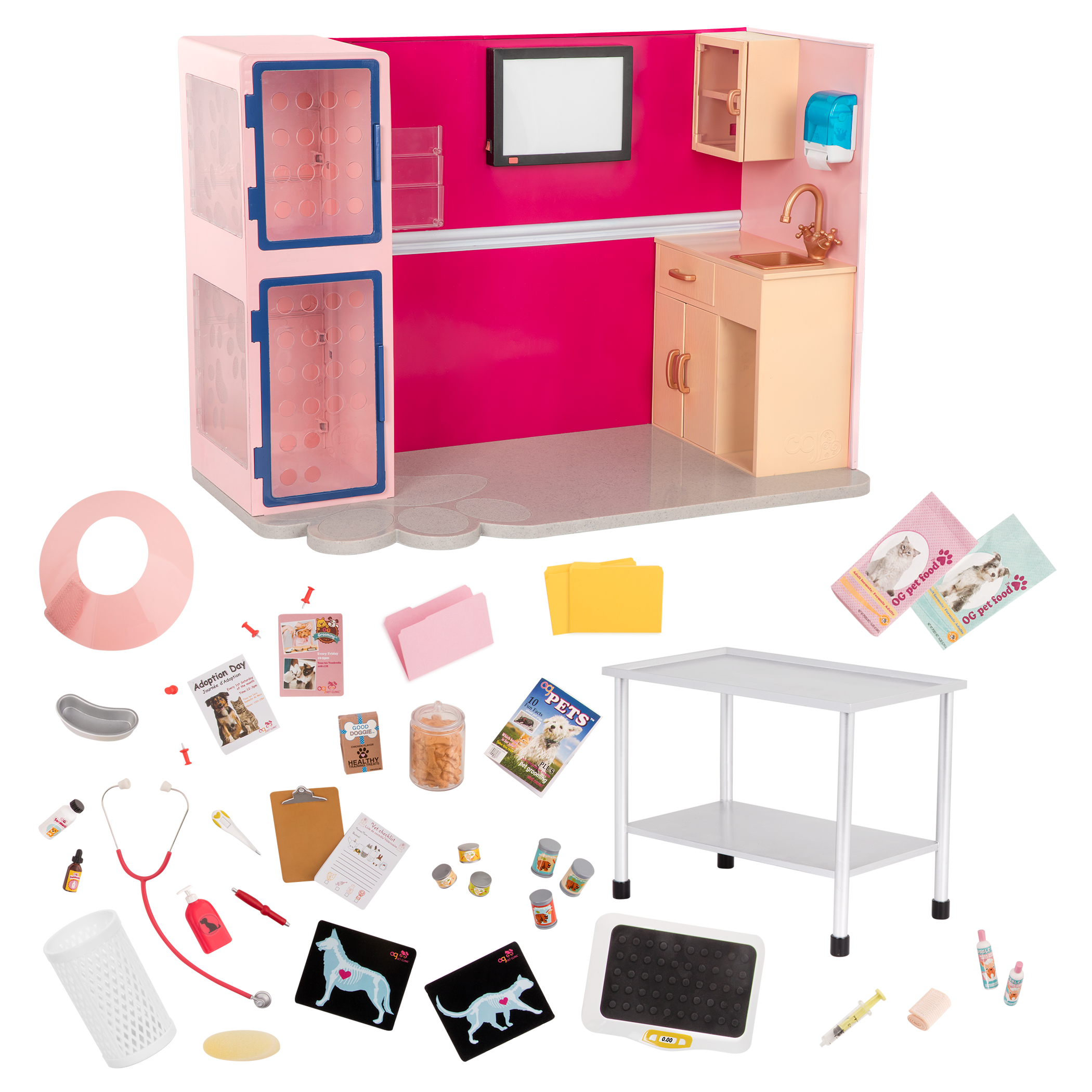 Vet clinic playset