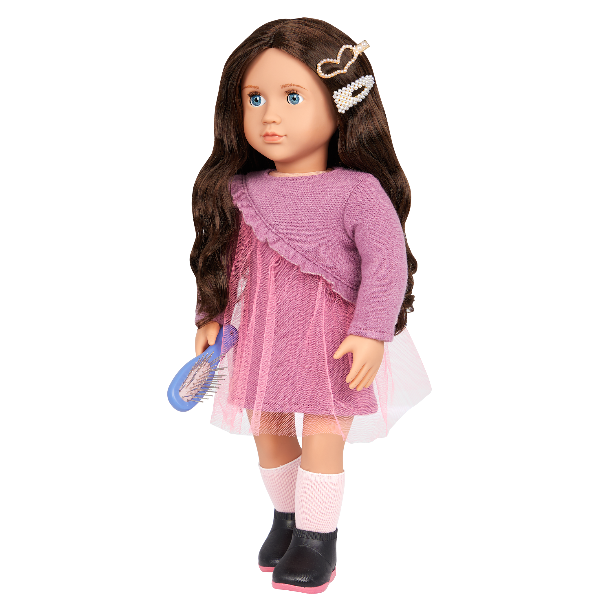Our Generation Twirls & Pearls Hair Set for 18-inch Dolls
