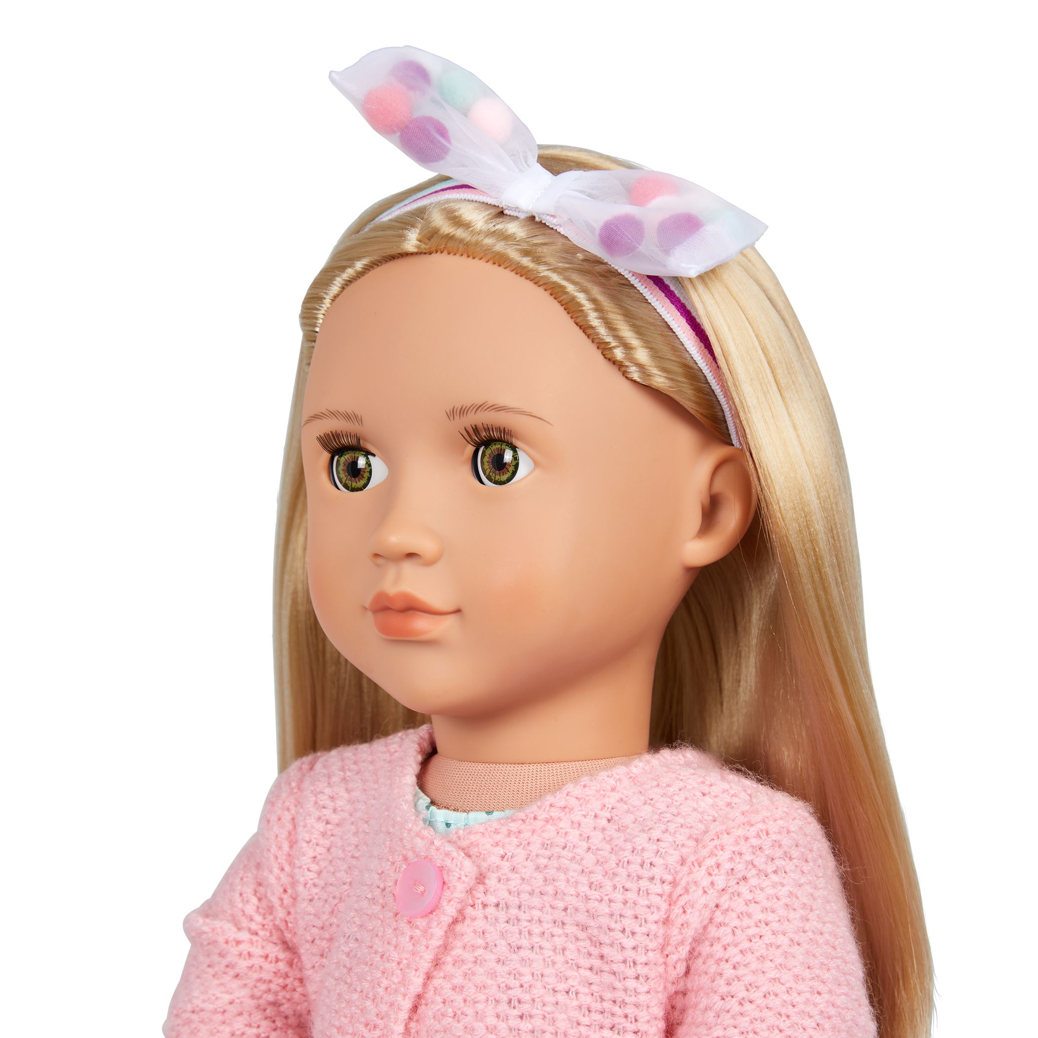 Our Generation Pretty Pom Poms Hair Accessories for 18-inch Dolls