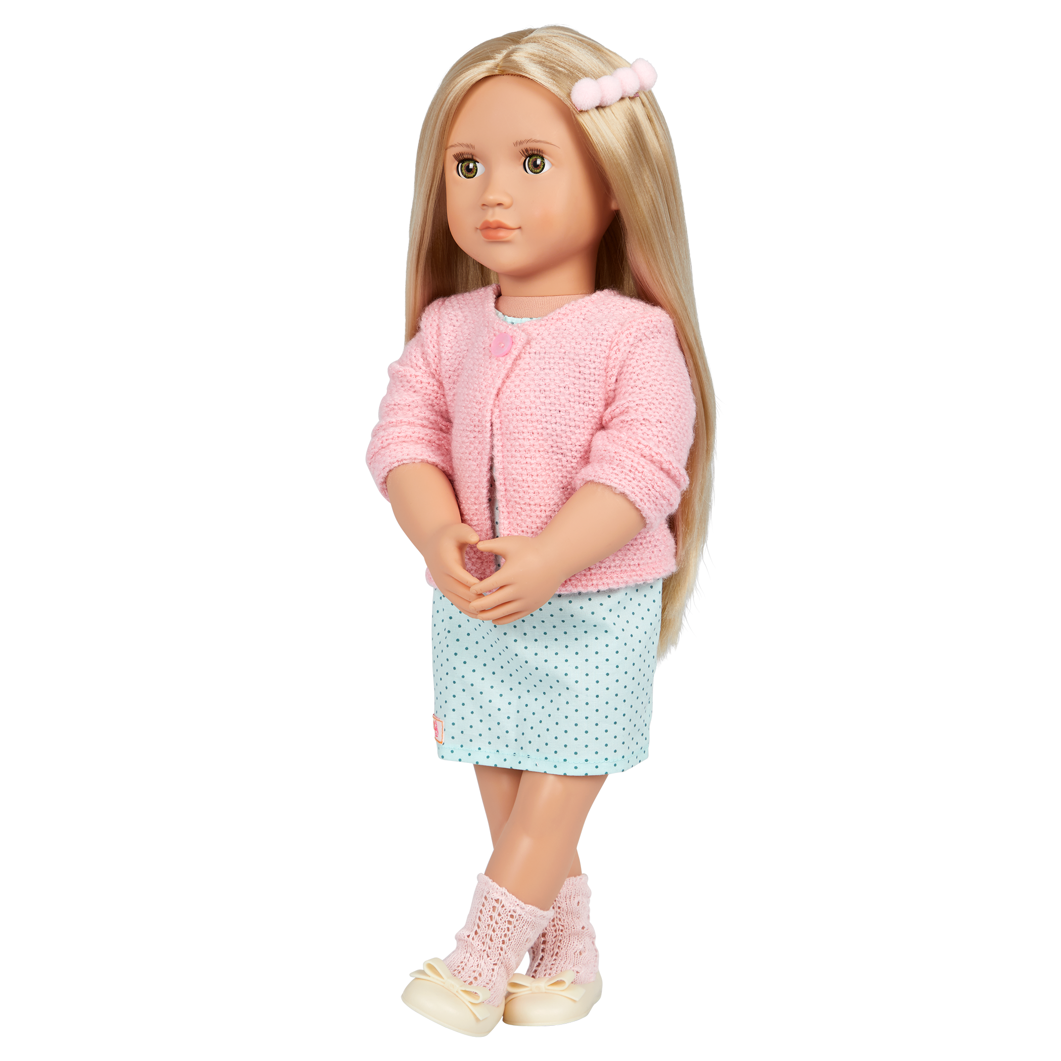 Our Generation Pretty Pom Poms Hair Accessories for 18-inch Dolls