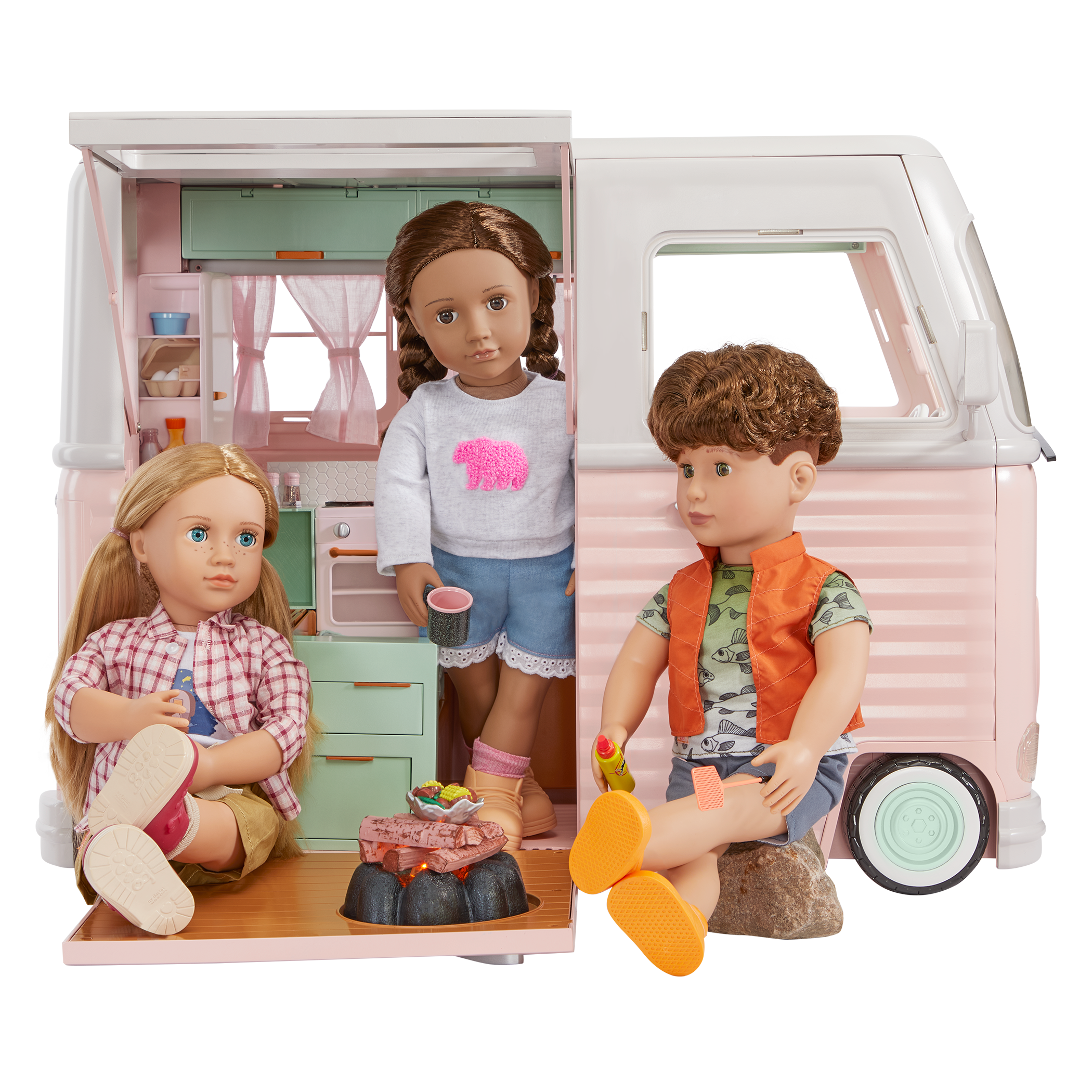 Our Generation RV Country Cruising Camper for 18-inch Dolls