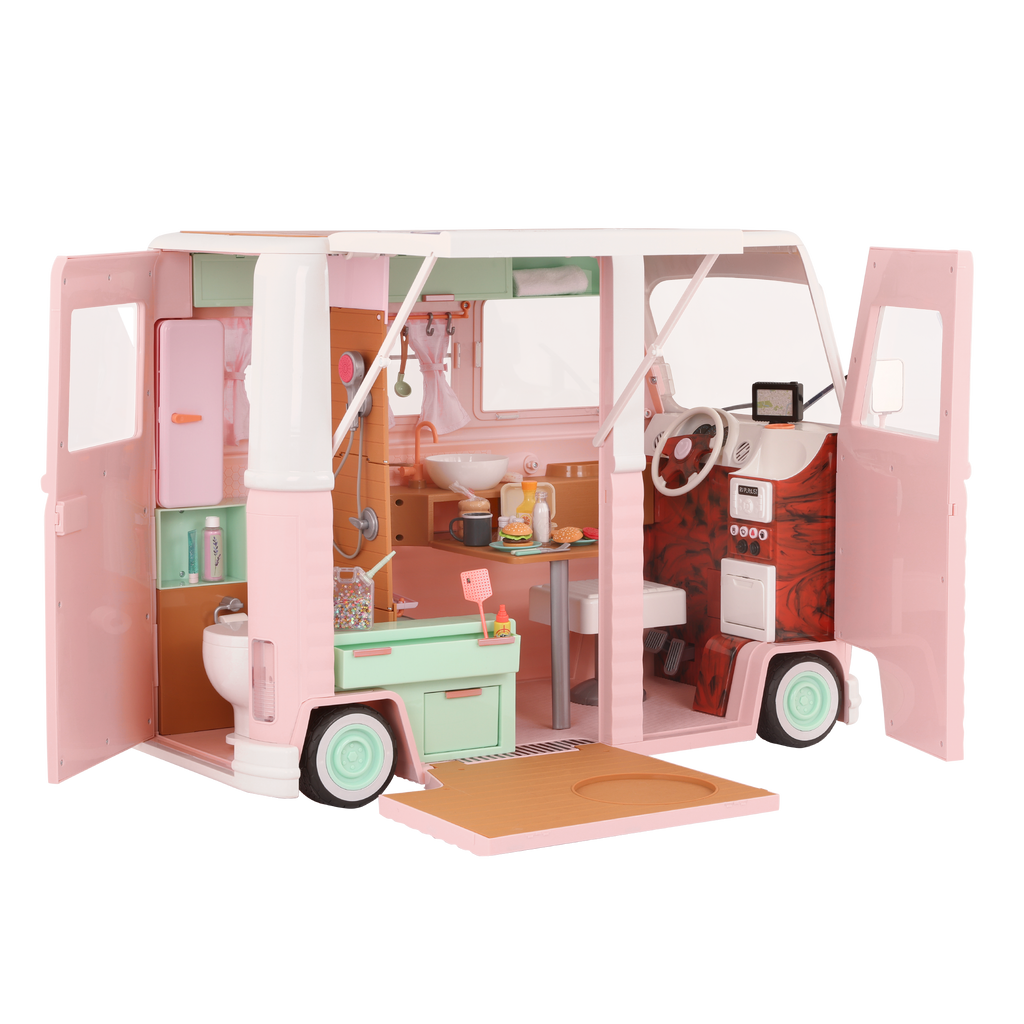 Our Generation RV Country Cruising Camper for 18-inch Dolls