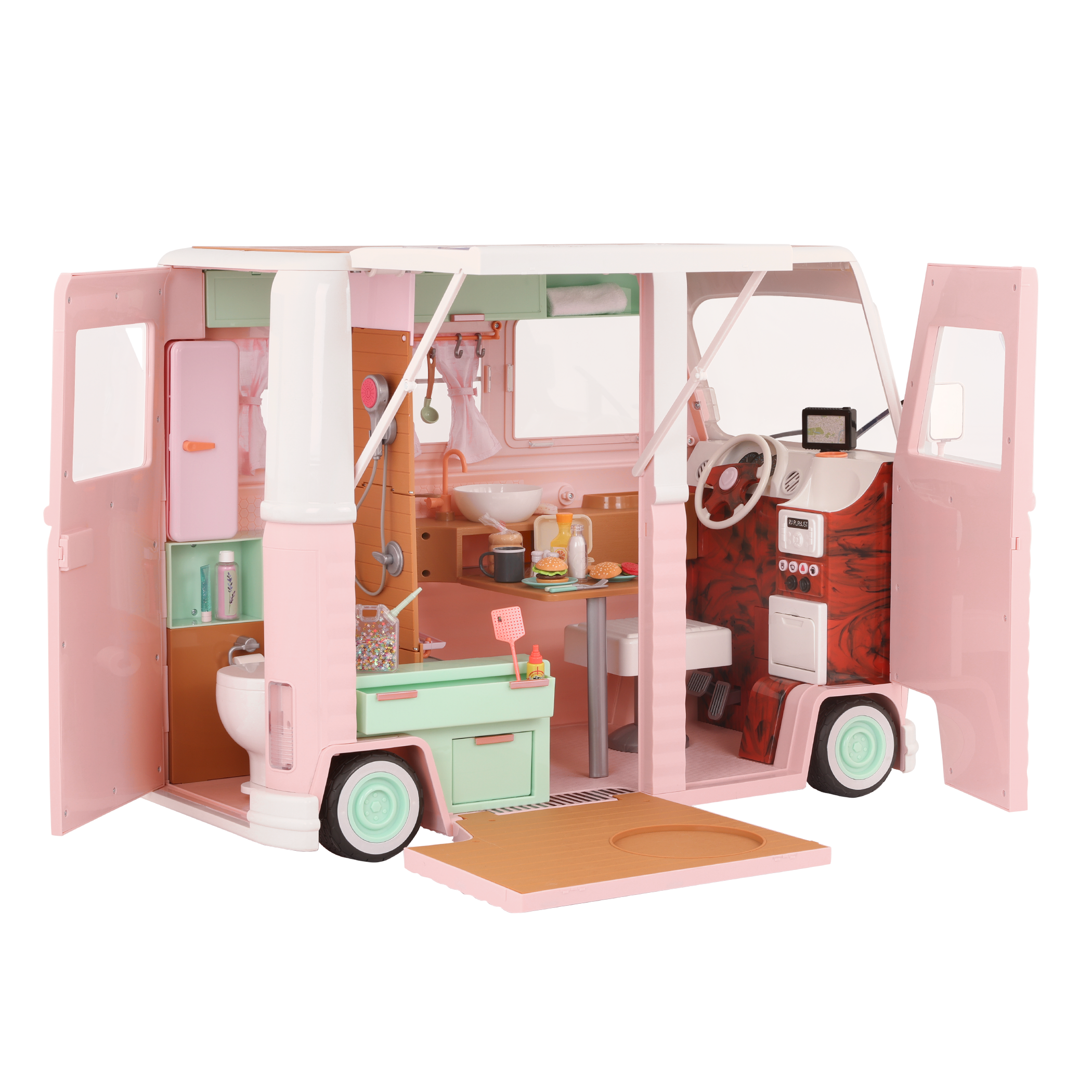Our Generation RV Country Cruising Camper for 18-inch Dolls