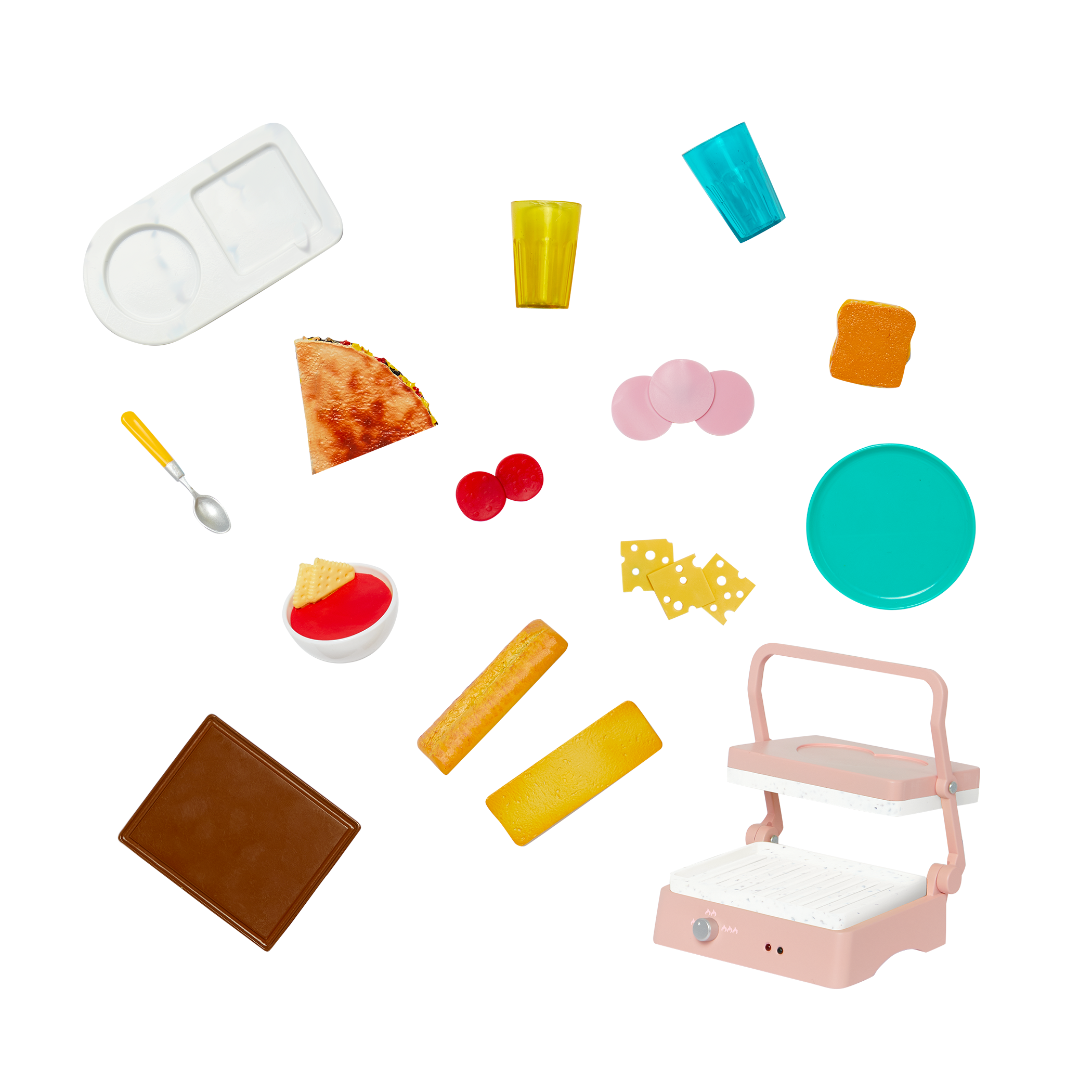 Our Generation Panini Presto Sandwich Maker Set for 18-inch Dolls