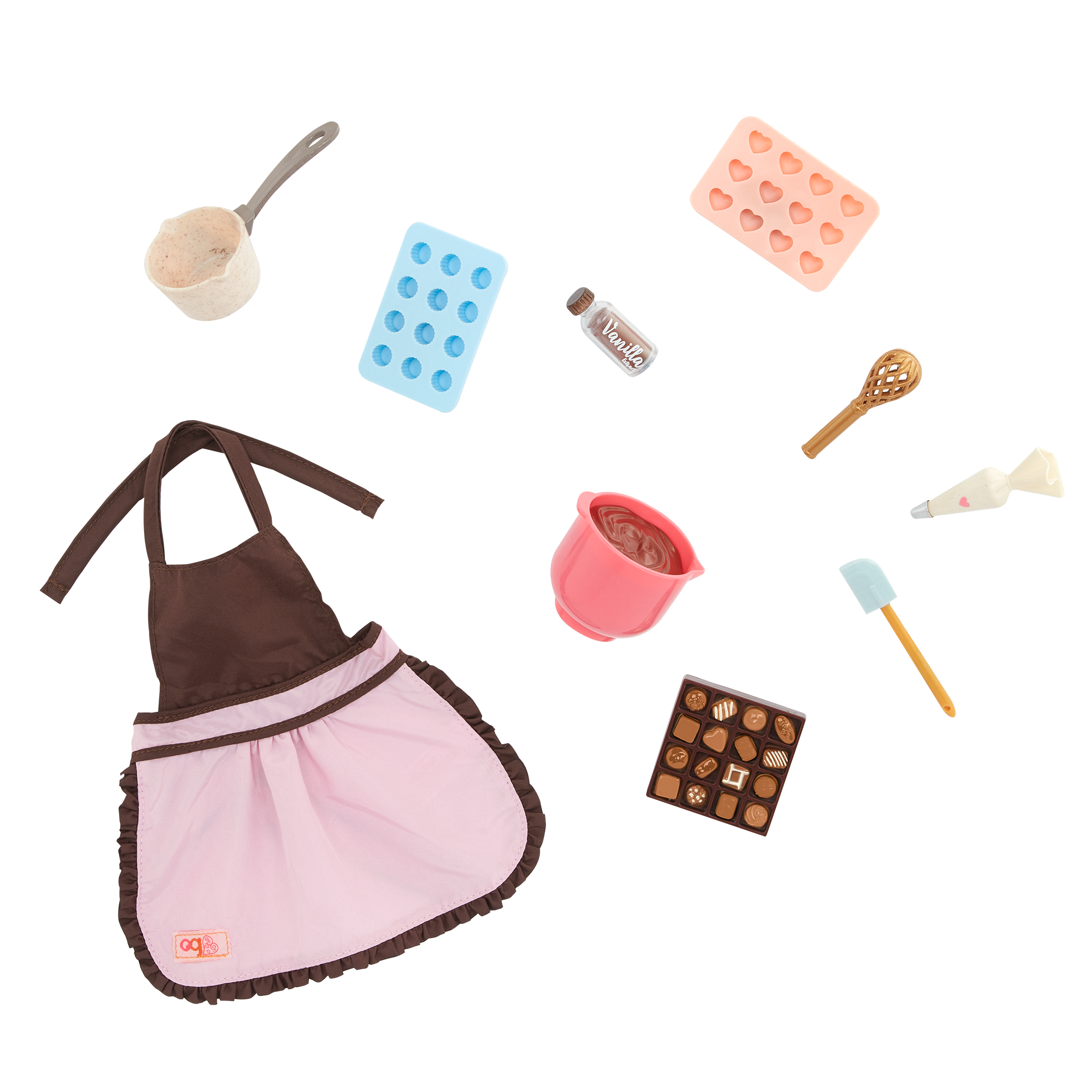 Our Generation Let's Make Chocolate Baking Set for 18-inch Dolls