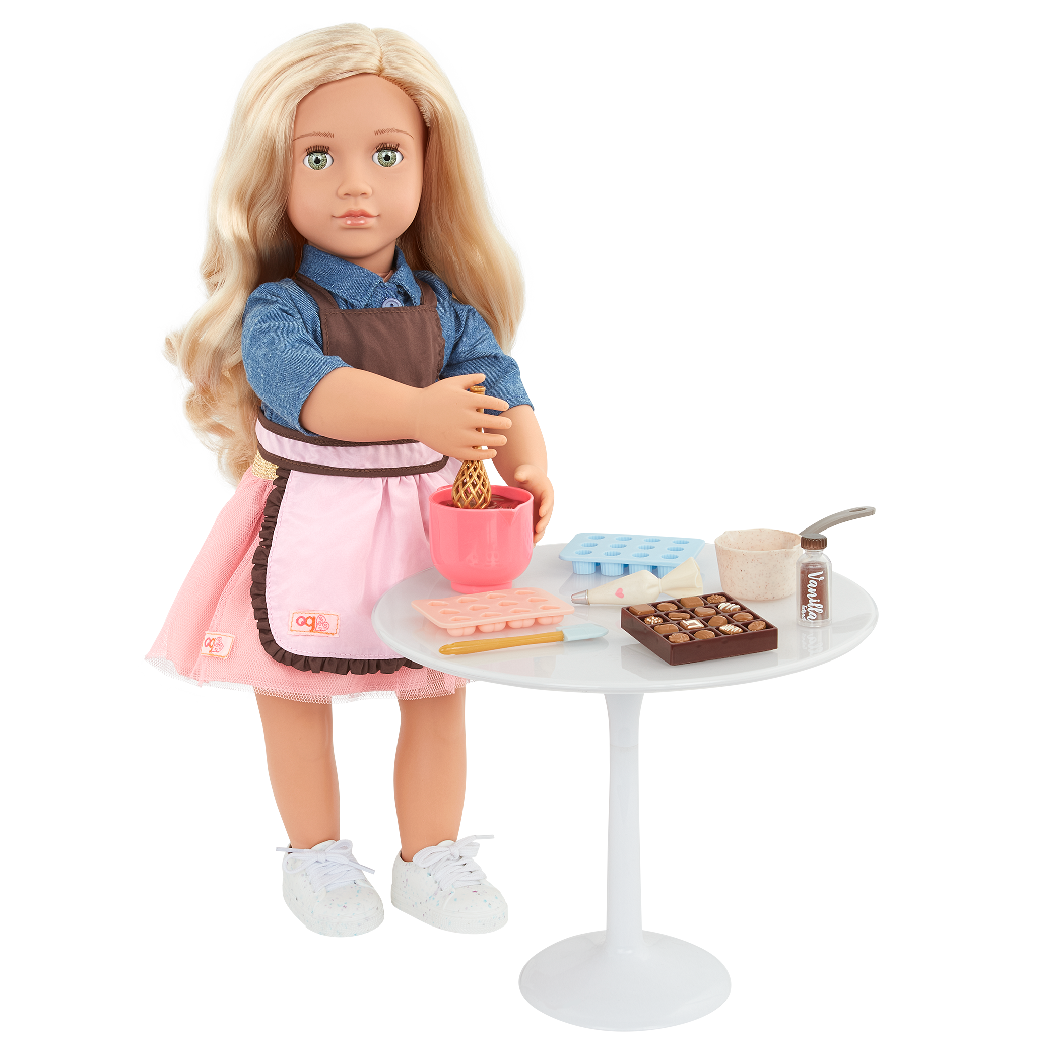 Our Generation Let's Make Chocolate Baking Set for 18-inch Dolls