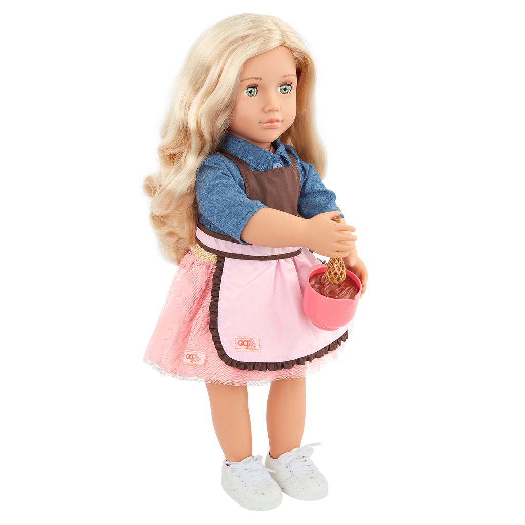 Our Generation Let's Make Chocolate Baking Set for 18-inch Dolls