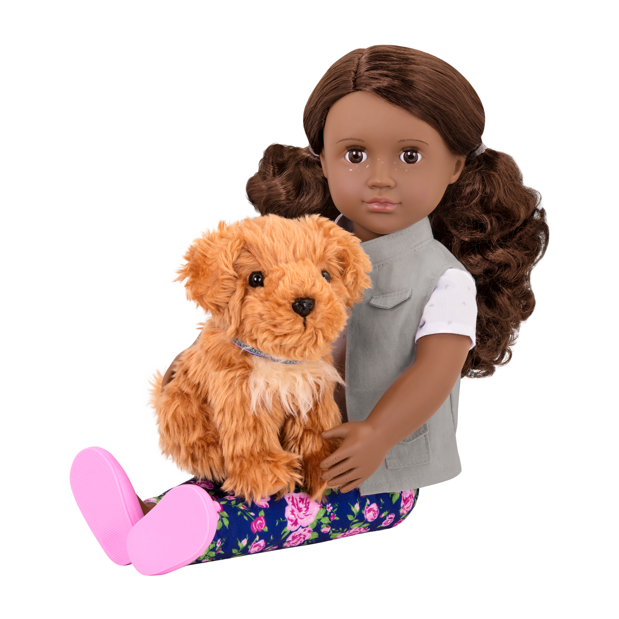 Our Generation Doll Malia & Passenger Pets Bundle
