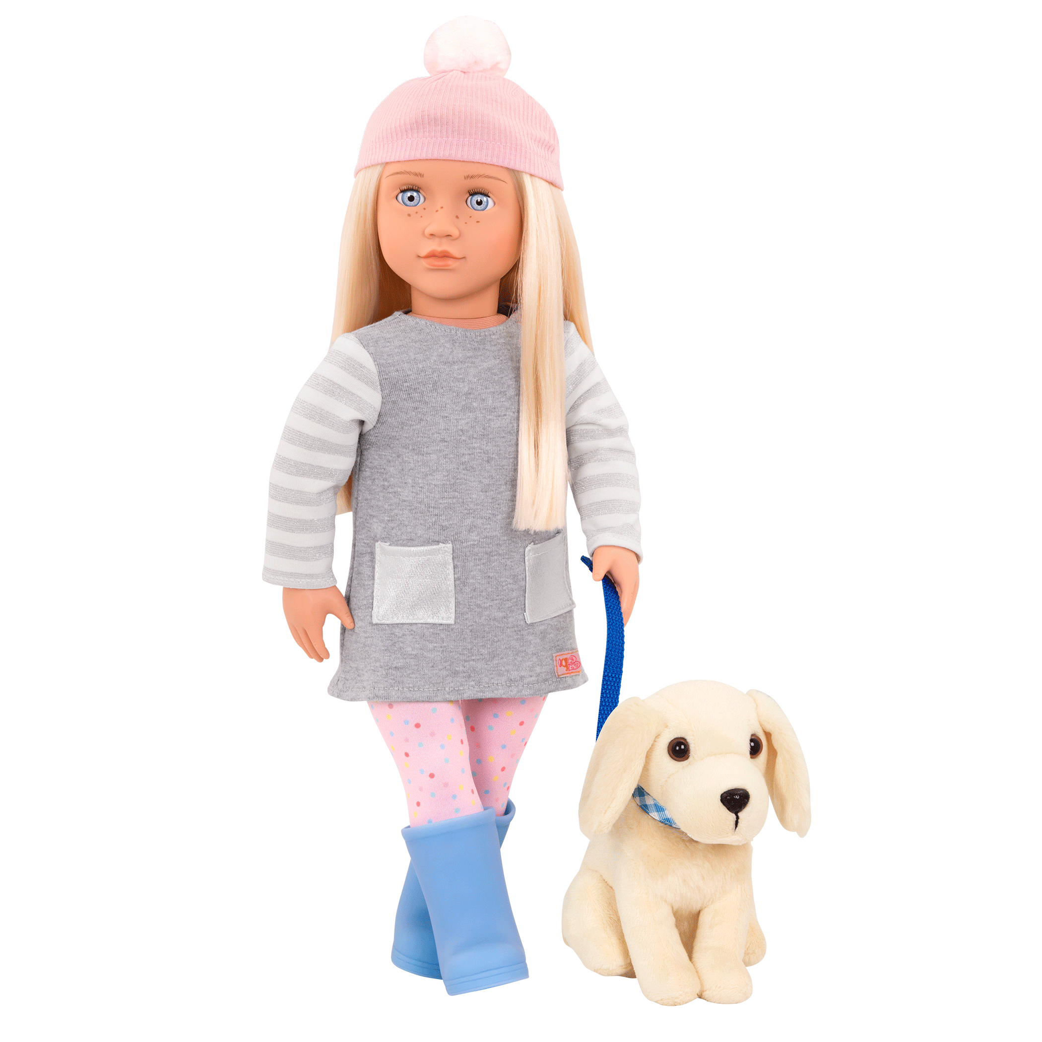 Our Generation Doll Meagan & Passenger Pets Bundle