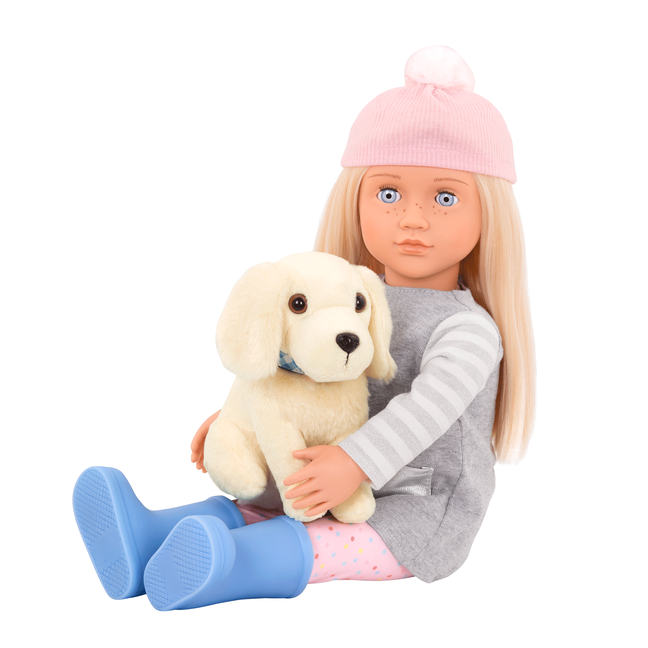 Our Generation Doll Meagan & Passenger Pets Bundle