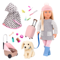 Our Generation Doll Meagan & Passenger Pets Bundle