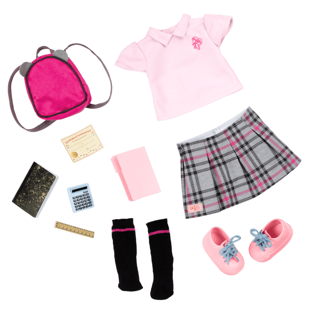 Our Generation Doll Hally & School Locker Bundle